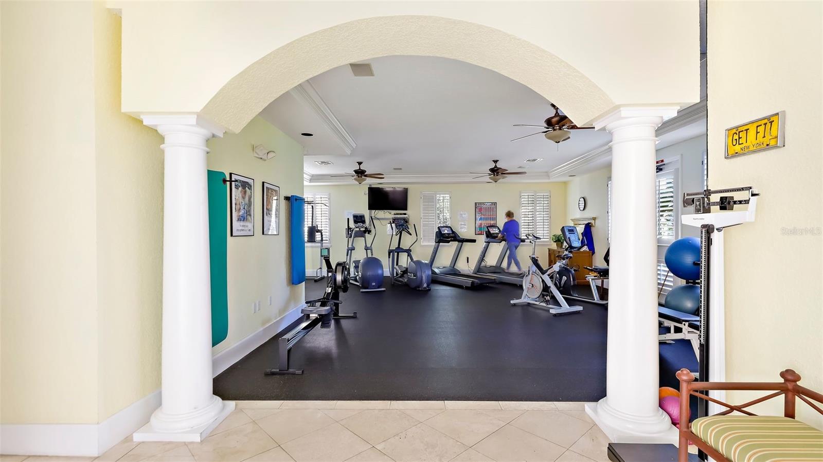 Fitness room