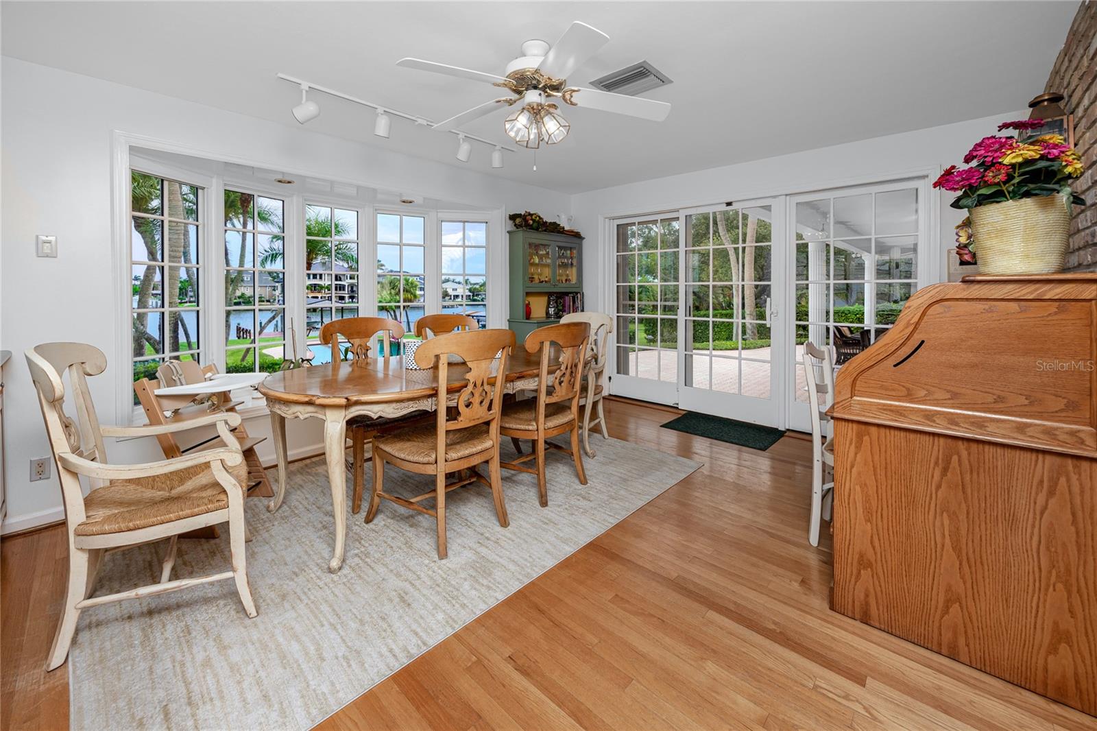 Sun/informal dining room with views!