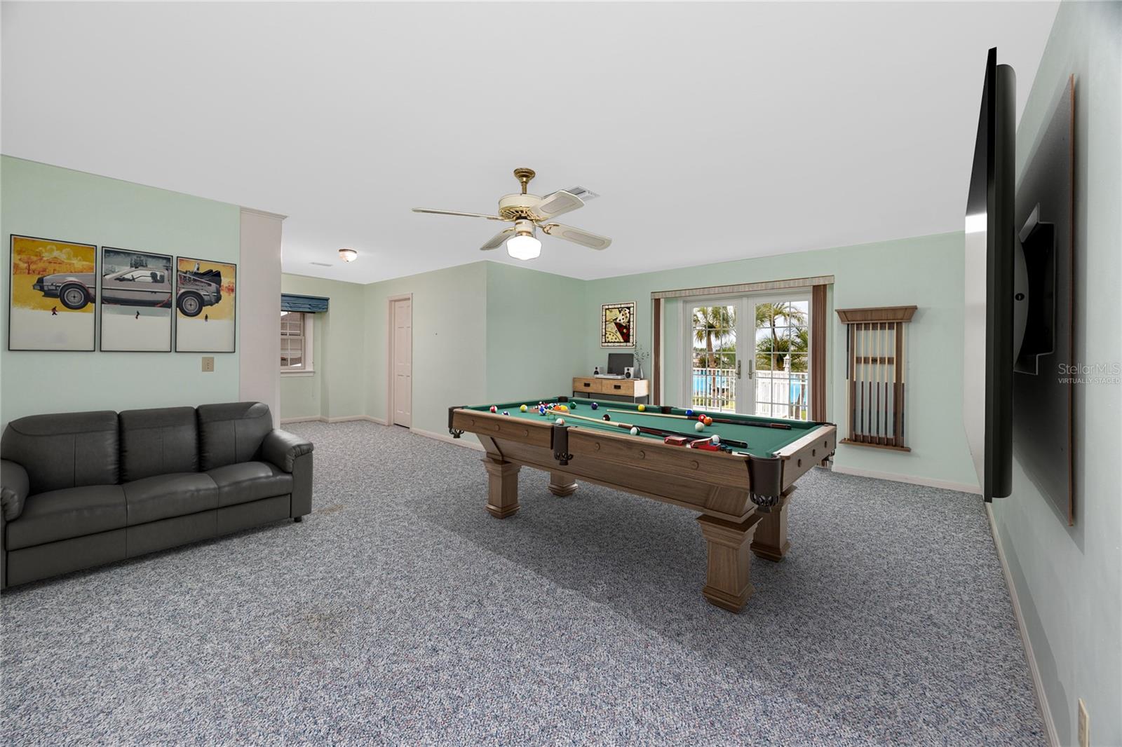 Game room *virtually staged* or 2nd floor Primary
