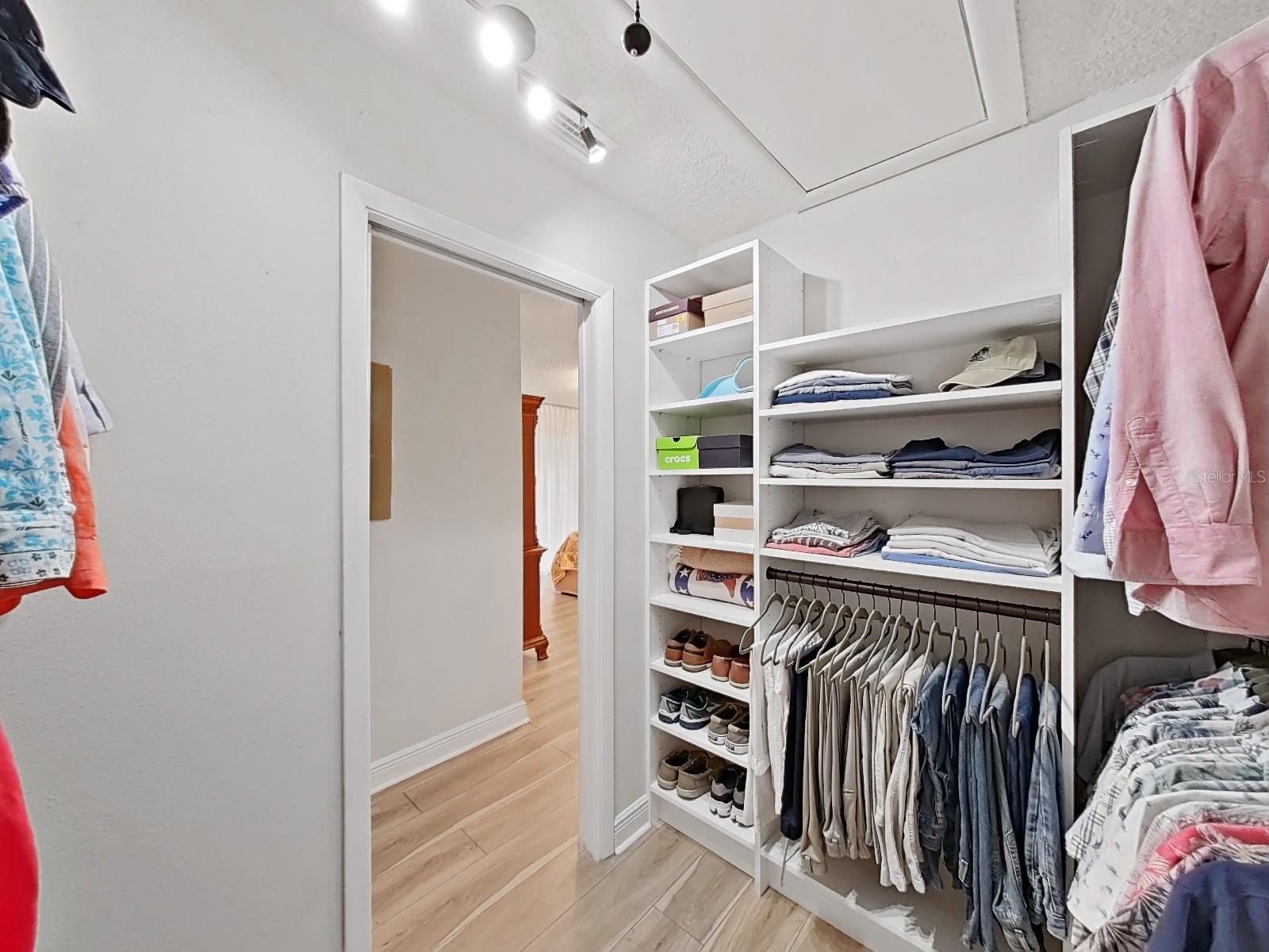 Primary Bedroom Walk-In Closet