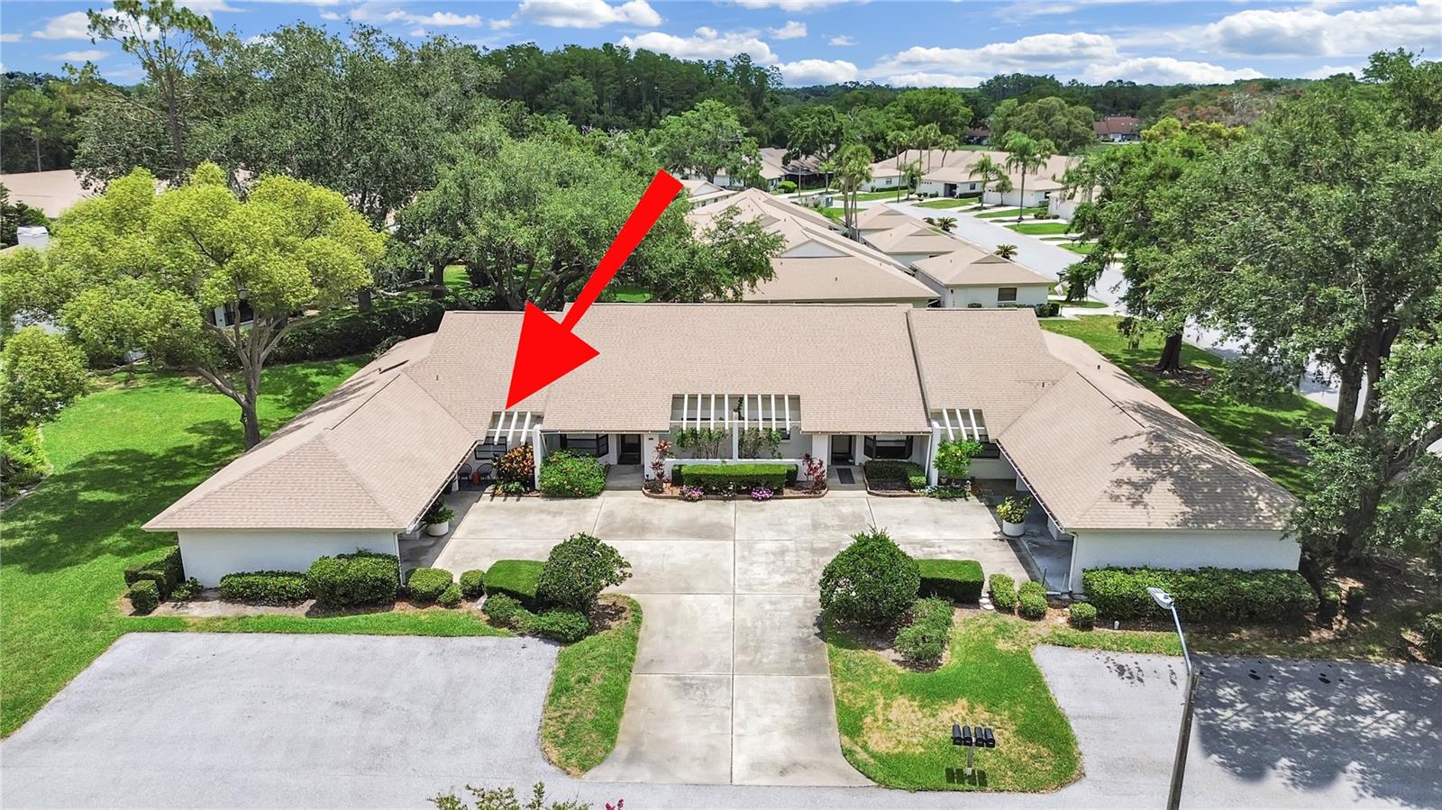 End-unit location affords for privacy
