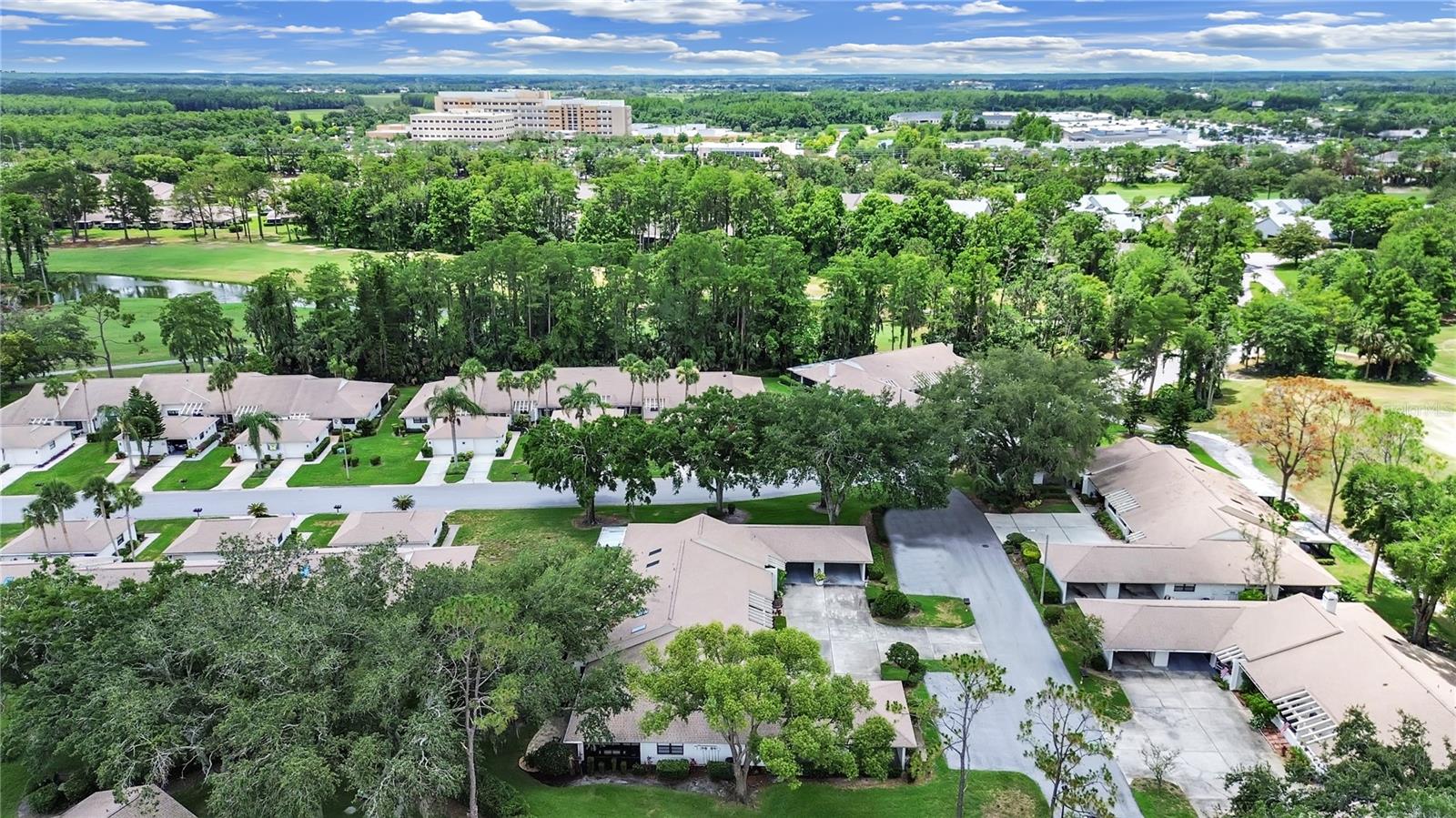 Near Trinity Hospital, located in the distance