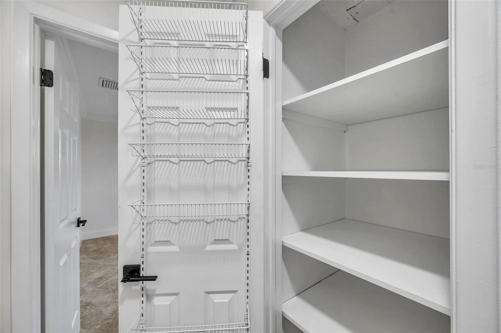 GUEST BATH CLOSET JUST OUTSIDE THE BATHROOM
