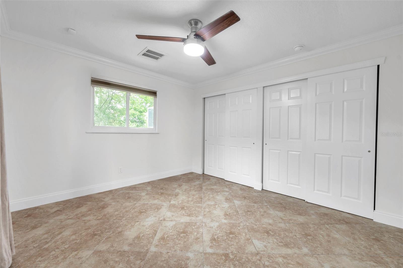 BEDROOM 2 WINDOW SHOWN LOOKS AT BACK YARD AND POOL