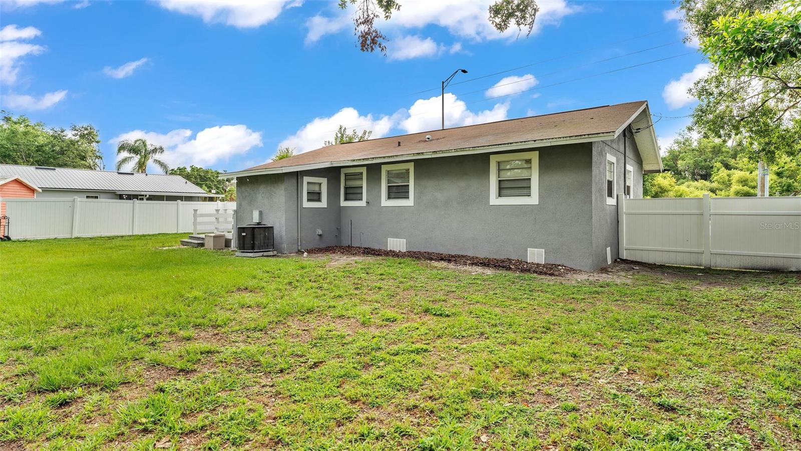 Back of Property