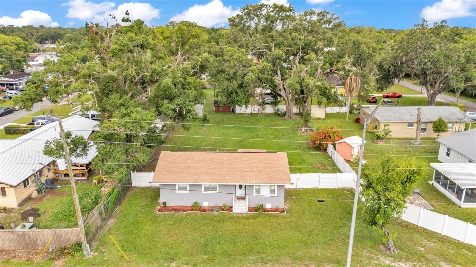 Aerial View from the front