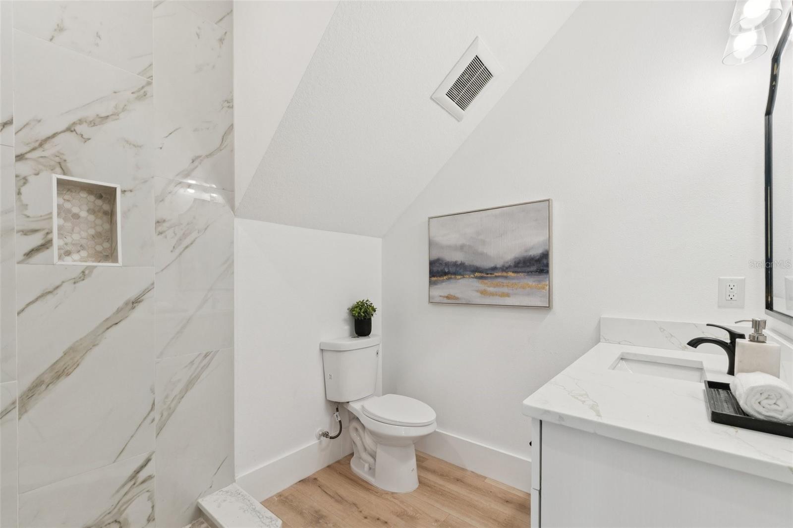 downstairs full bath