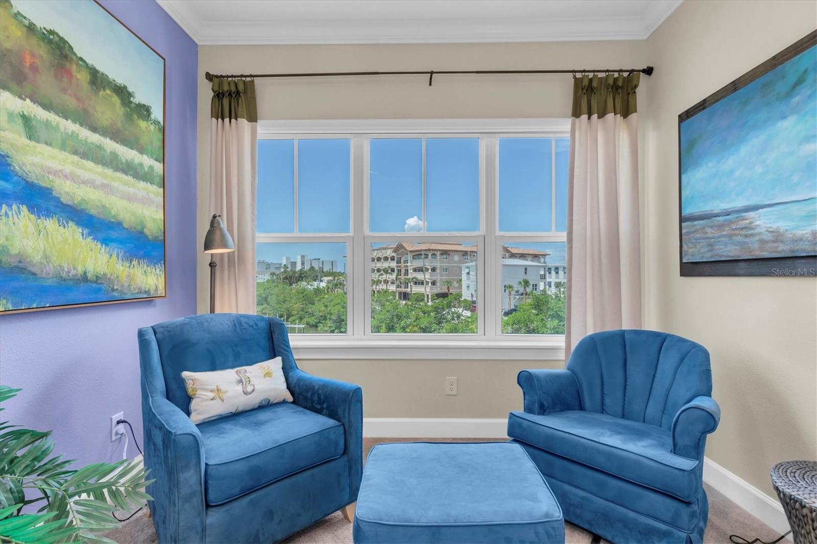 Sitting Area in Master Suite (3rd Floor)