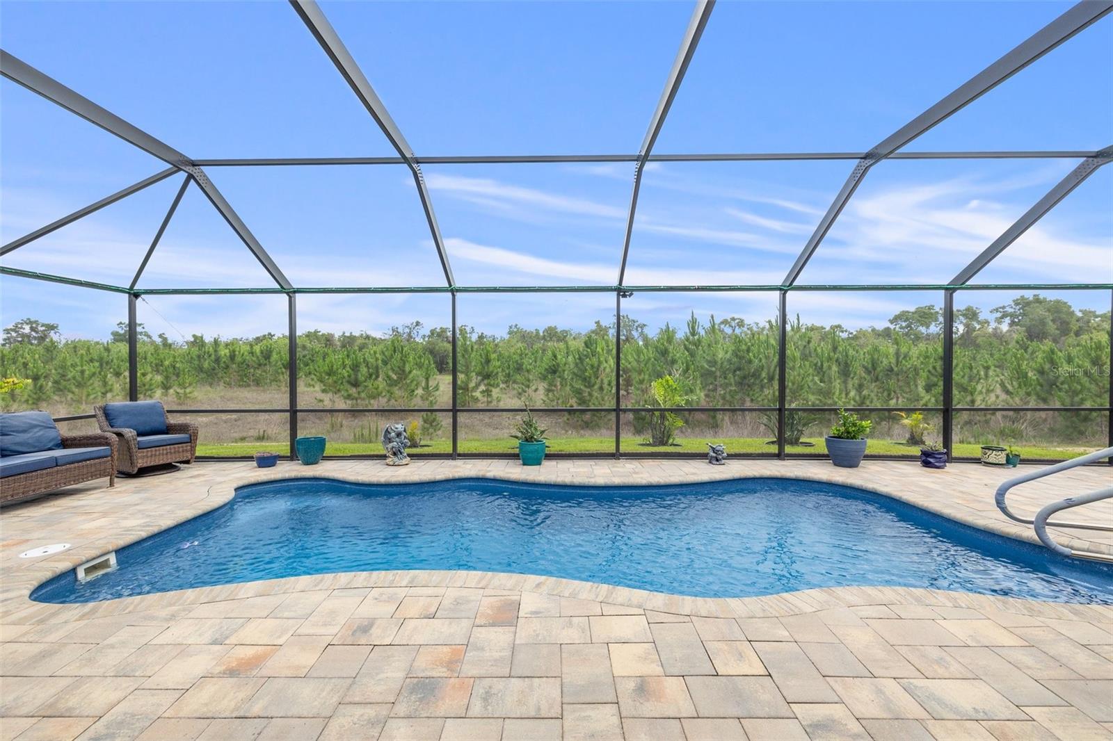 Screened in Pool