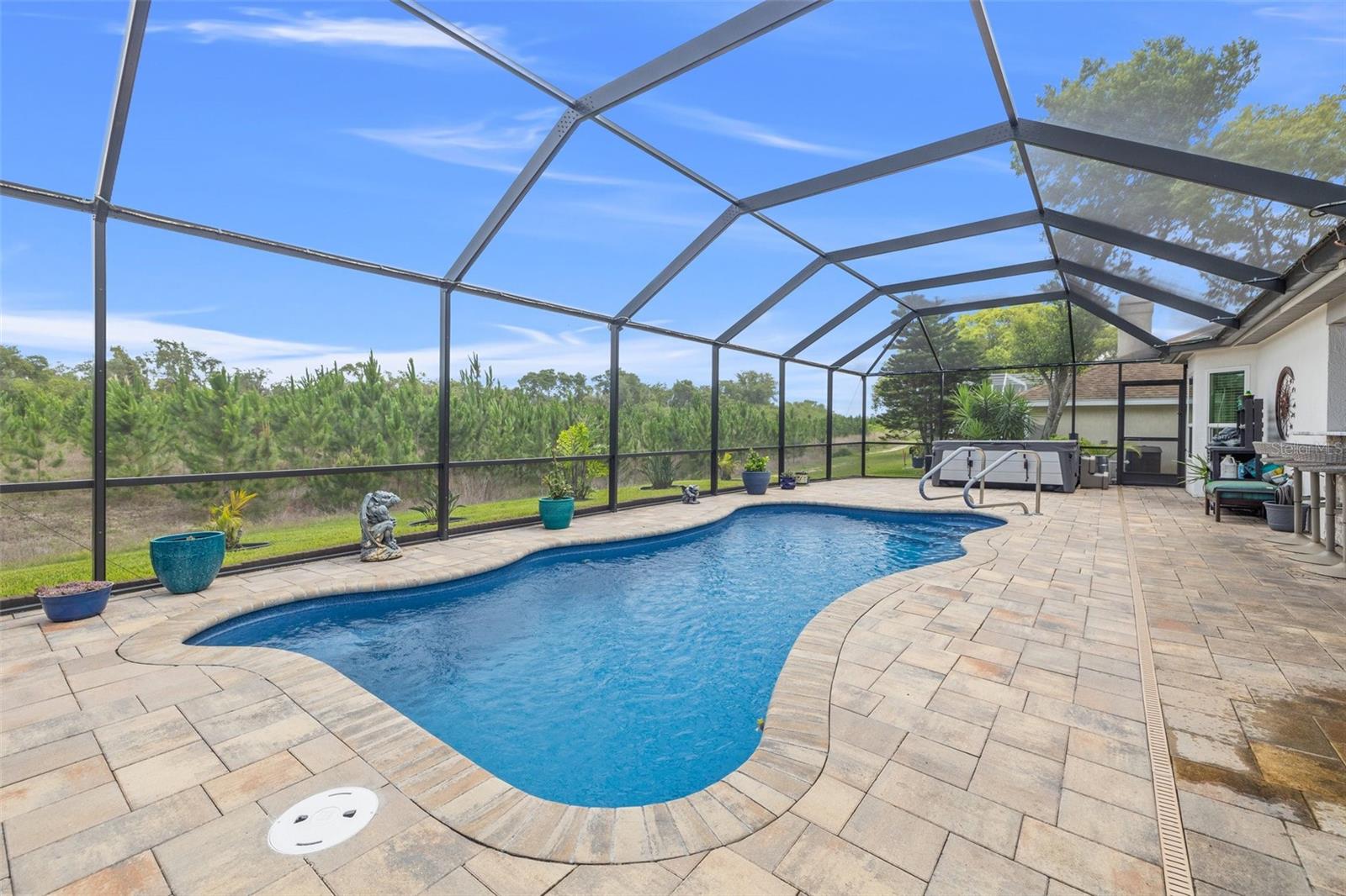 Screened in Pool