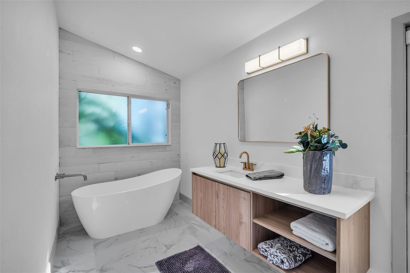 SPA inspired Master bath
