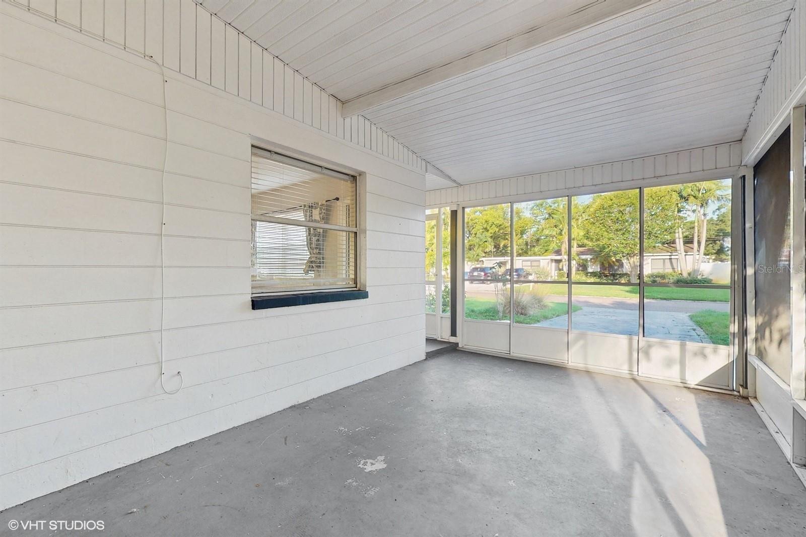 Enclosed Patio/Carport