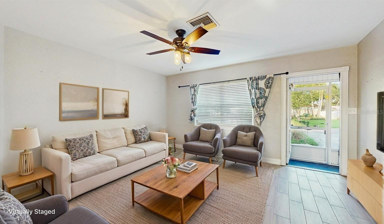 Living Room - Virtual Staged