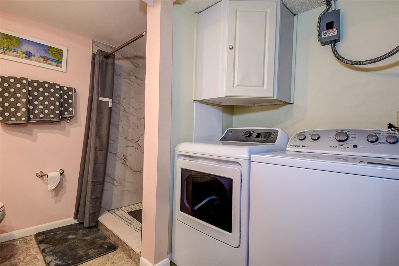 Guest Bath with Laundry