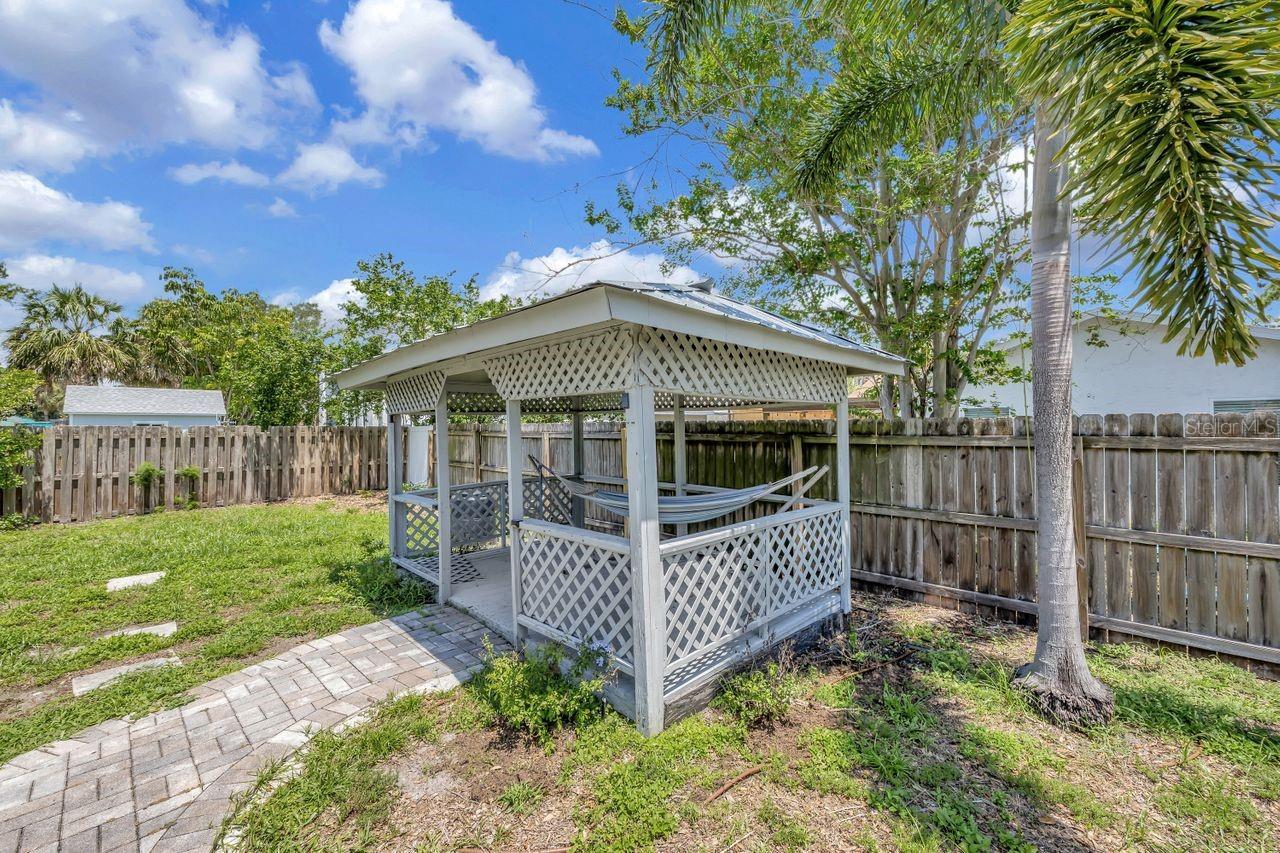 Gazebo with Hammock