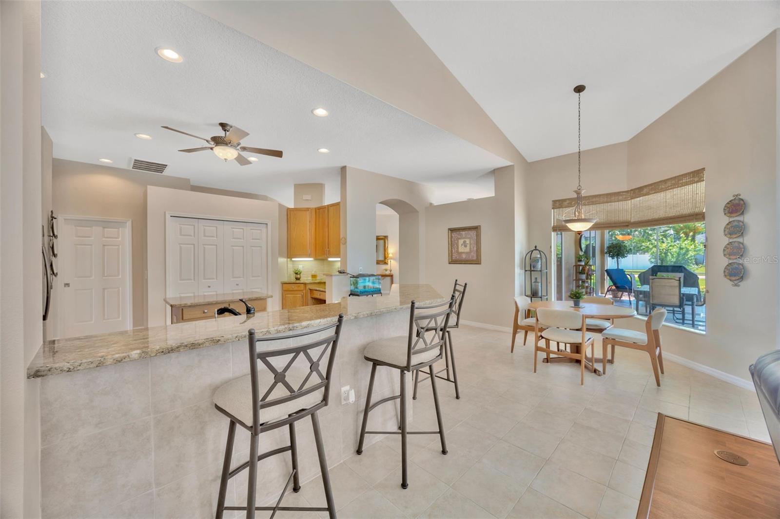 Wide Open Floor Plan & high ceilings Throughout!