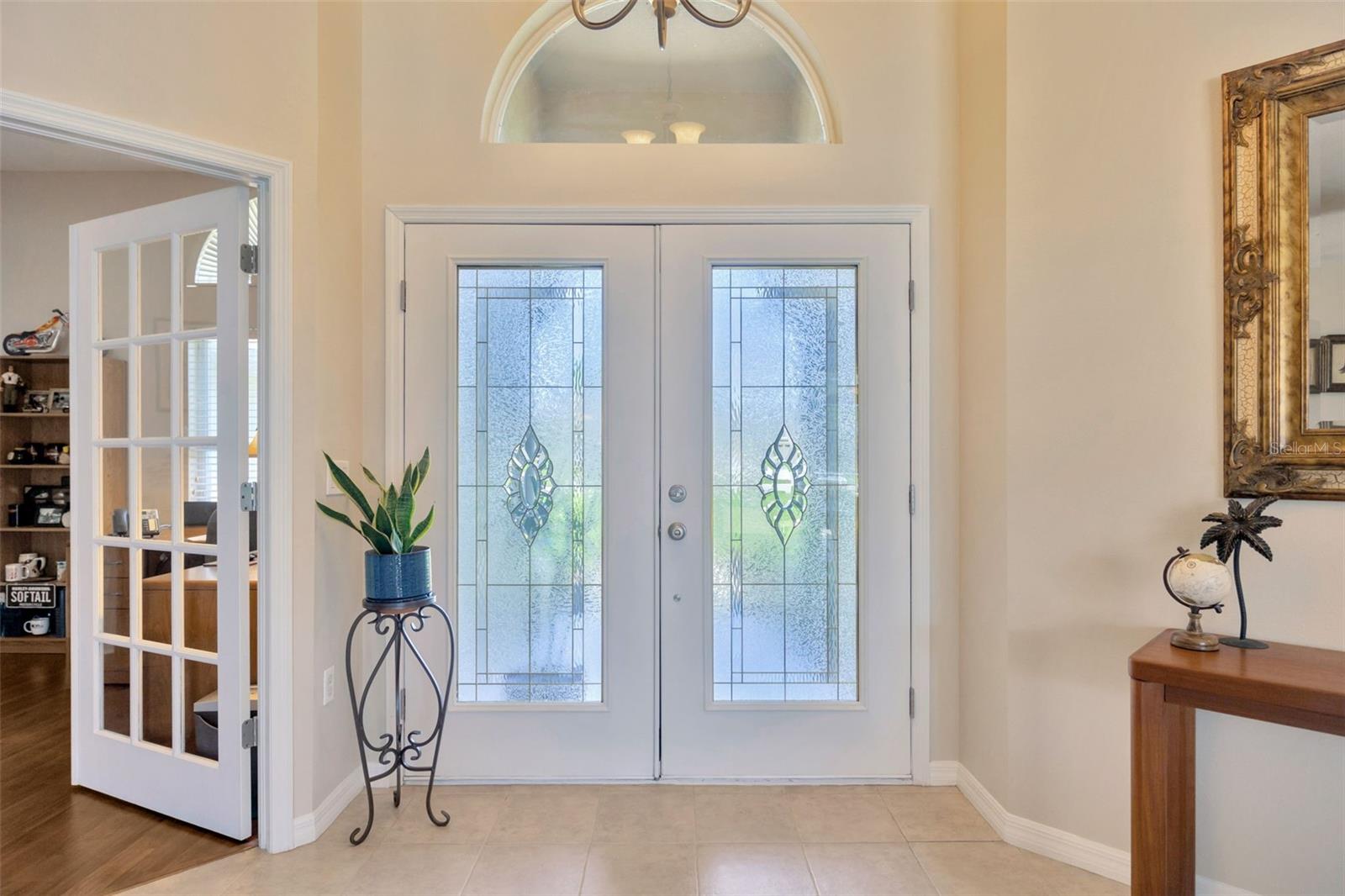 Double Lead Front Door Entry