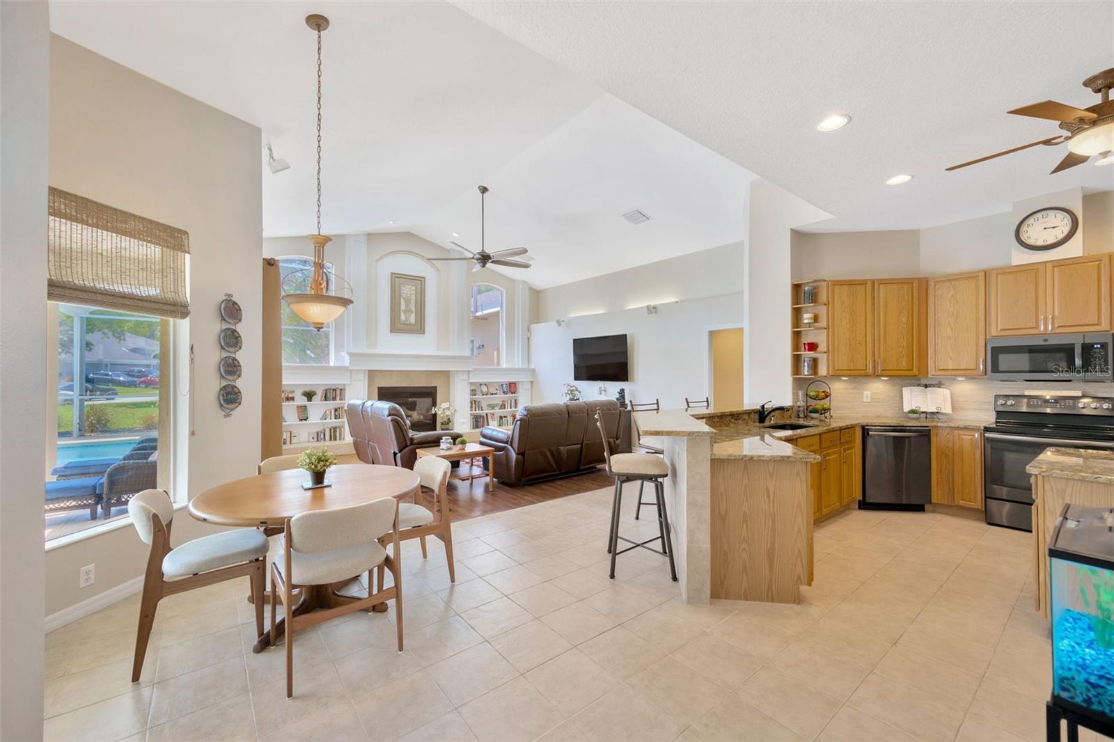 Wide Open Floor Plan & high Ceilings Throughout!