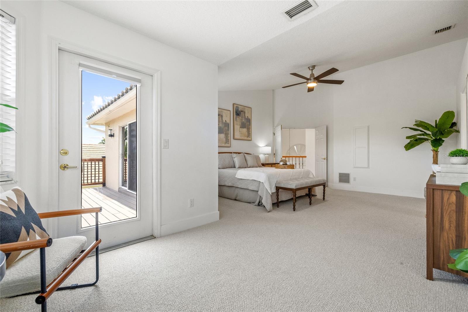 Access to your private balcony.