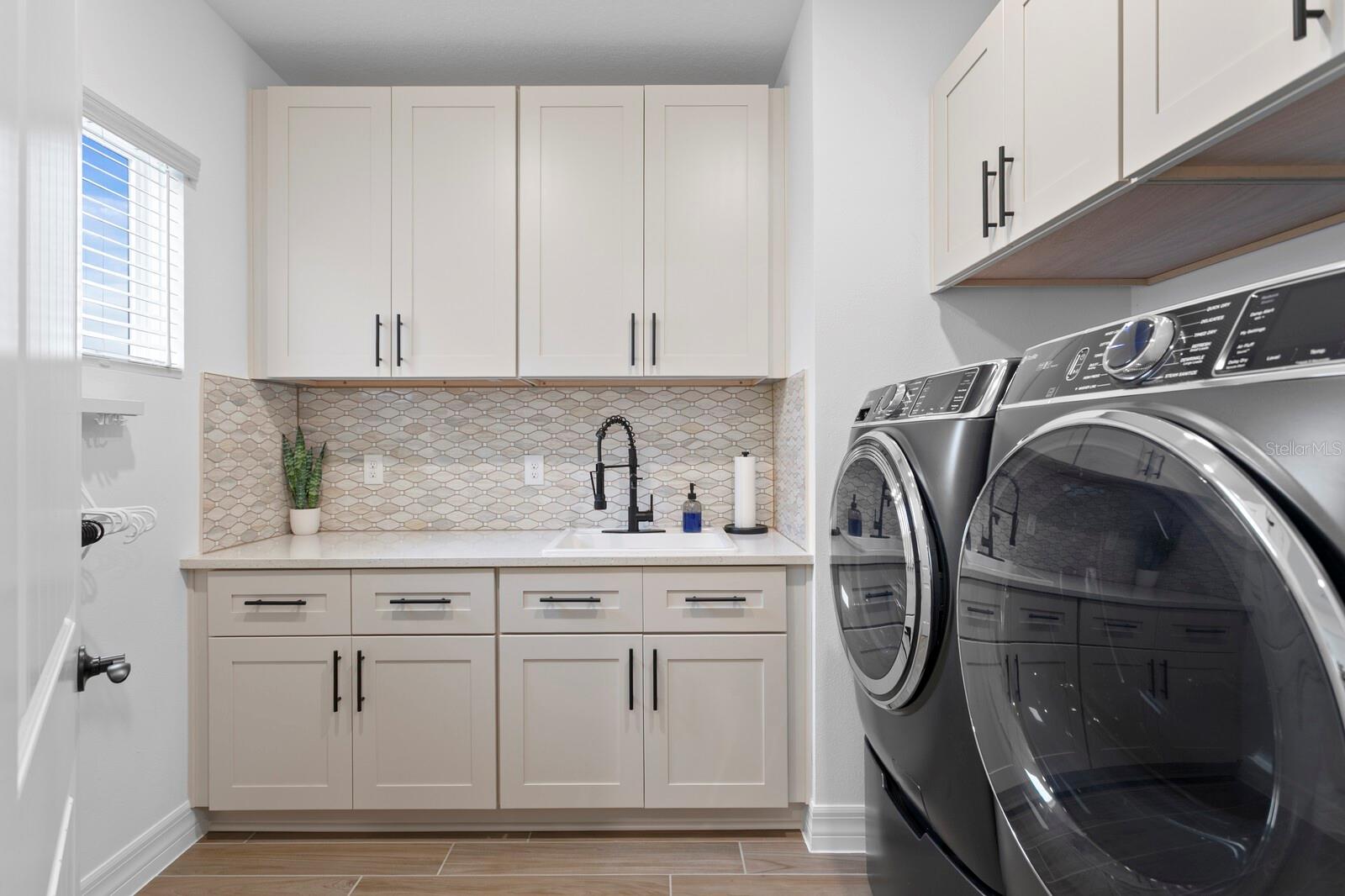 Upstairs Laundry room