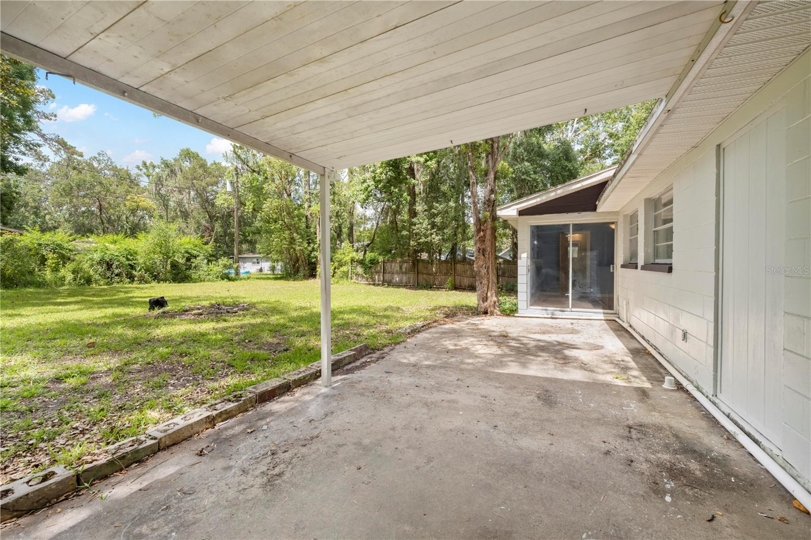 covered patio