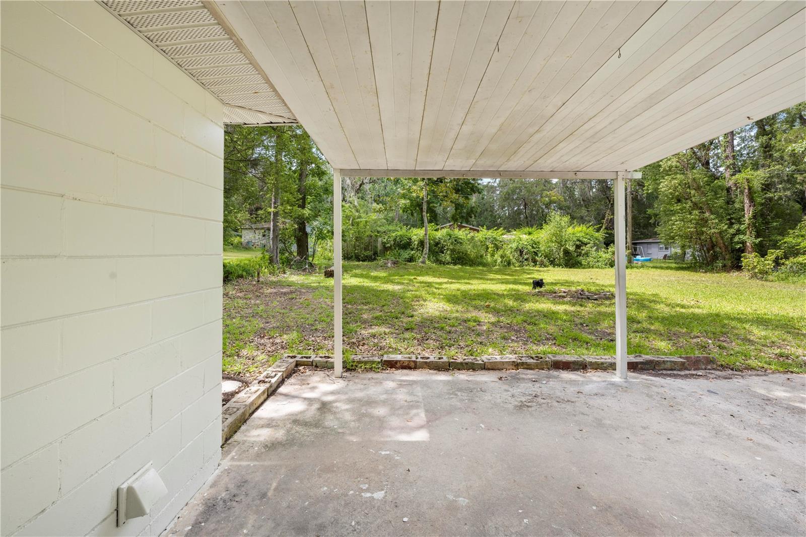 covered patio