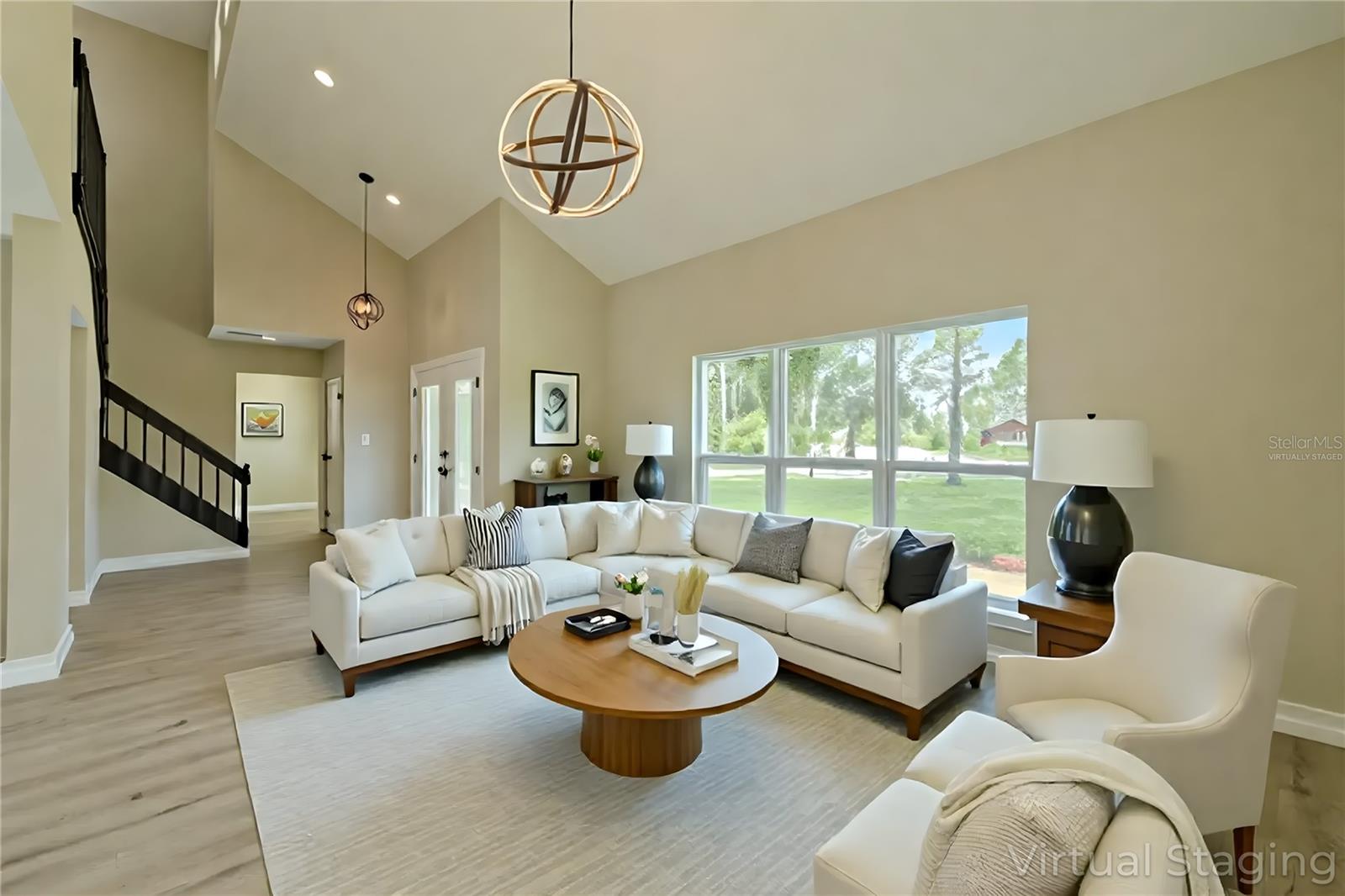 Formal Living Room - Virtually Staged