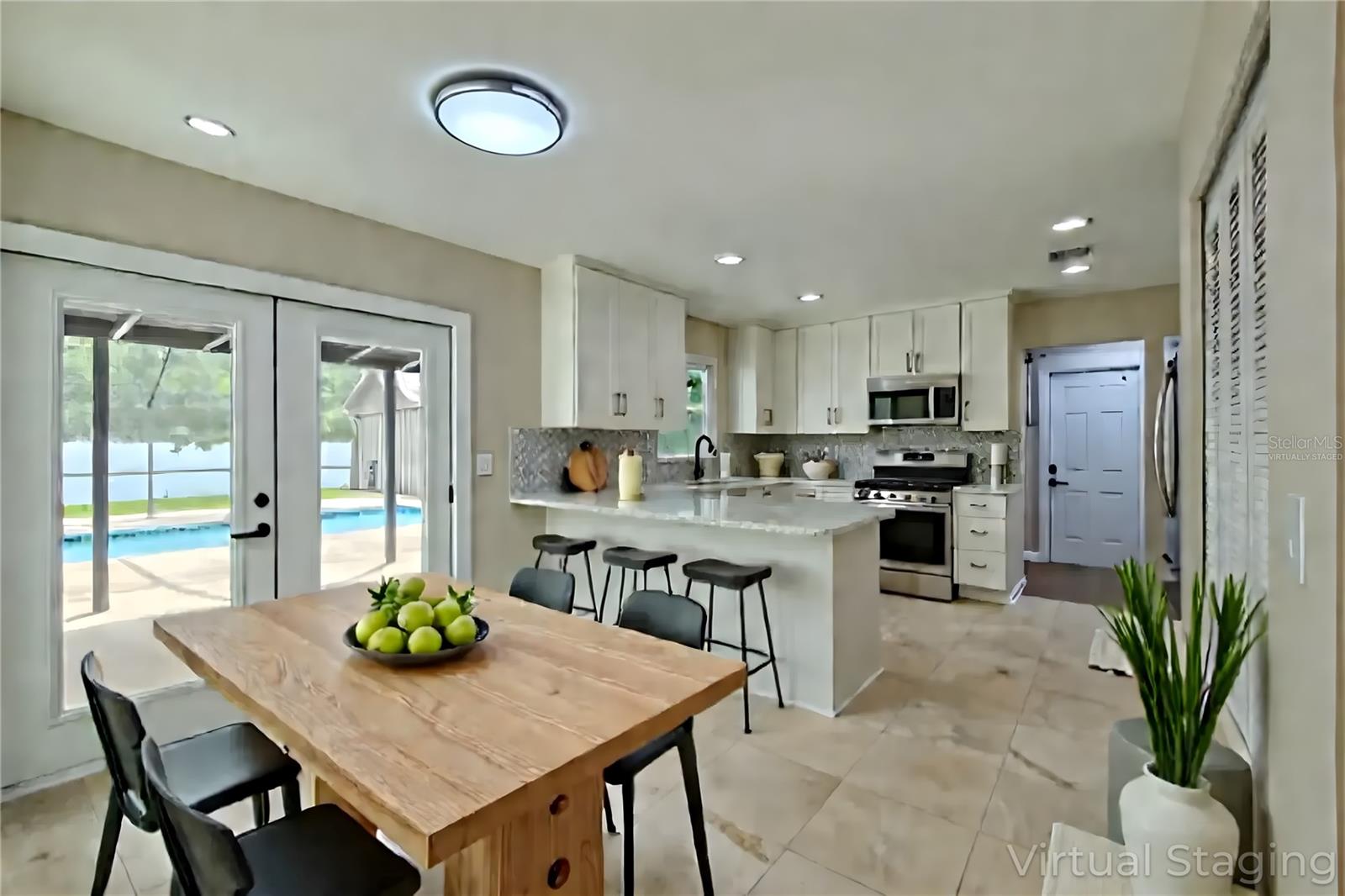 Kitchen/Dinette - Virtually Staged