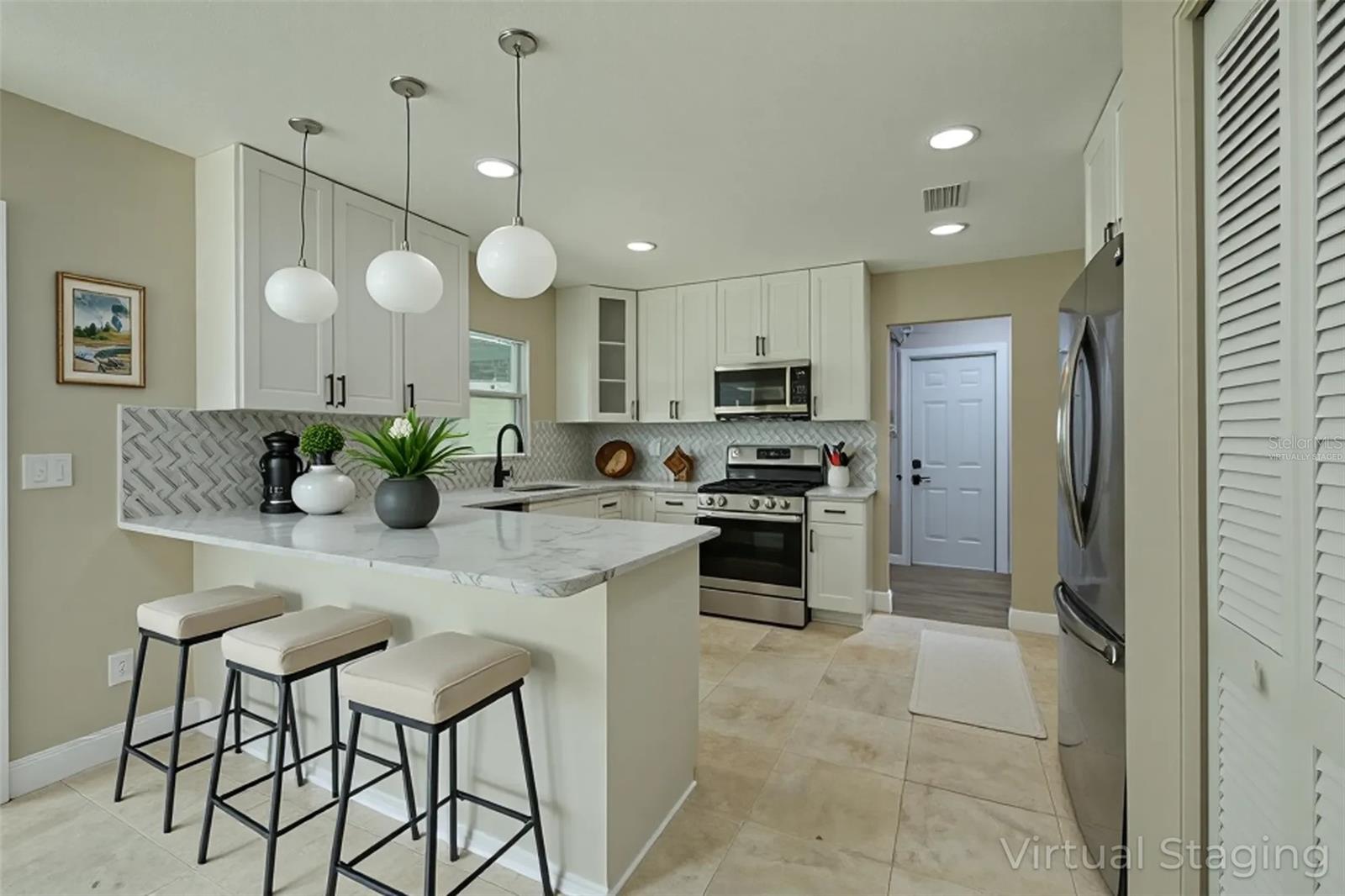 Kitchen - Virtually Staged
