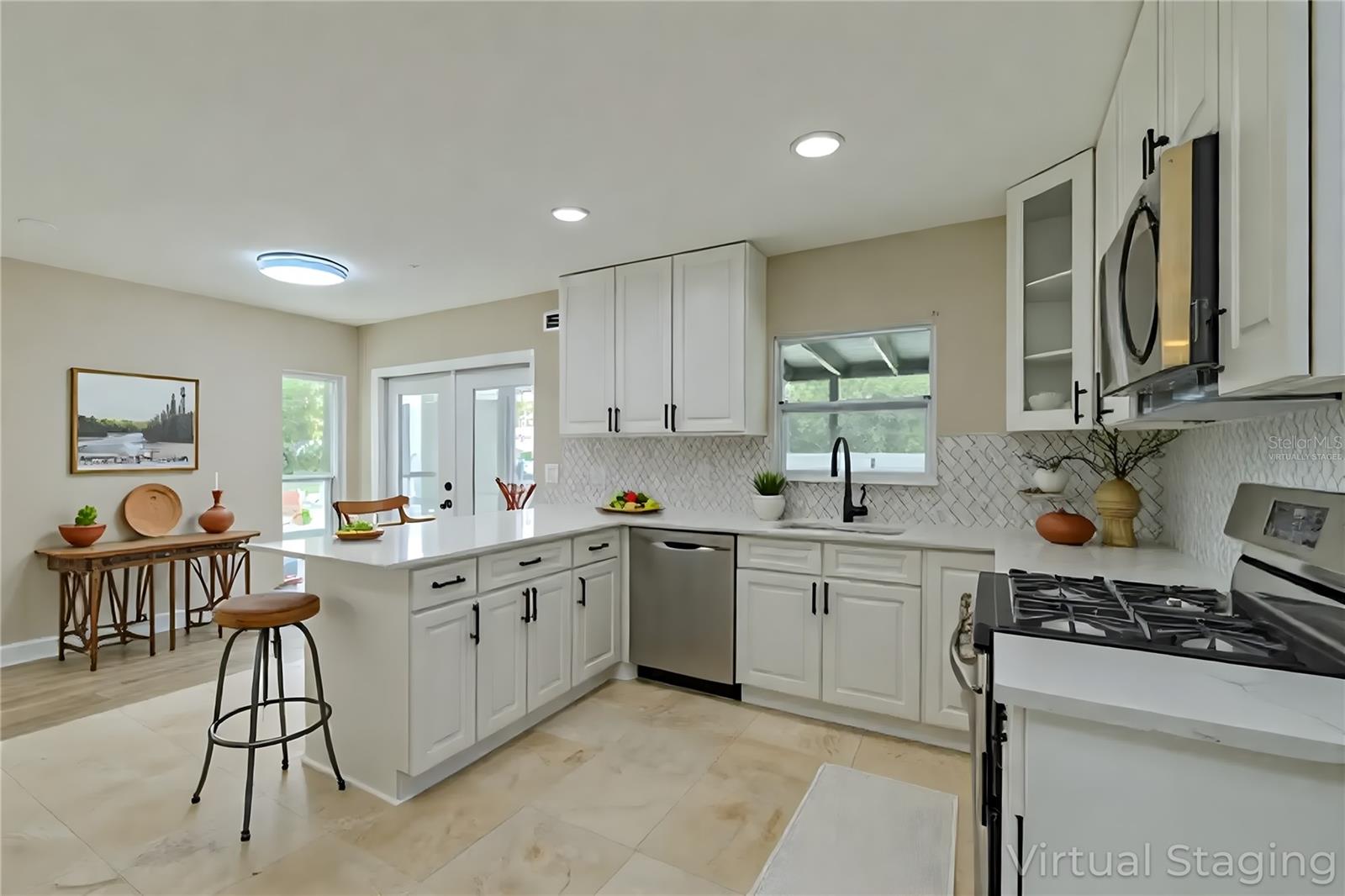 Kitchen - Virtually Staged