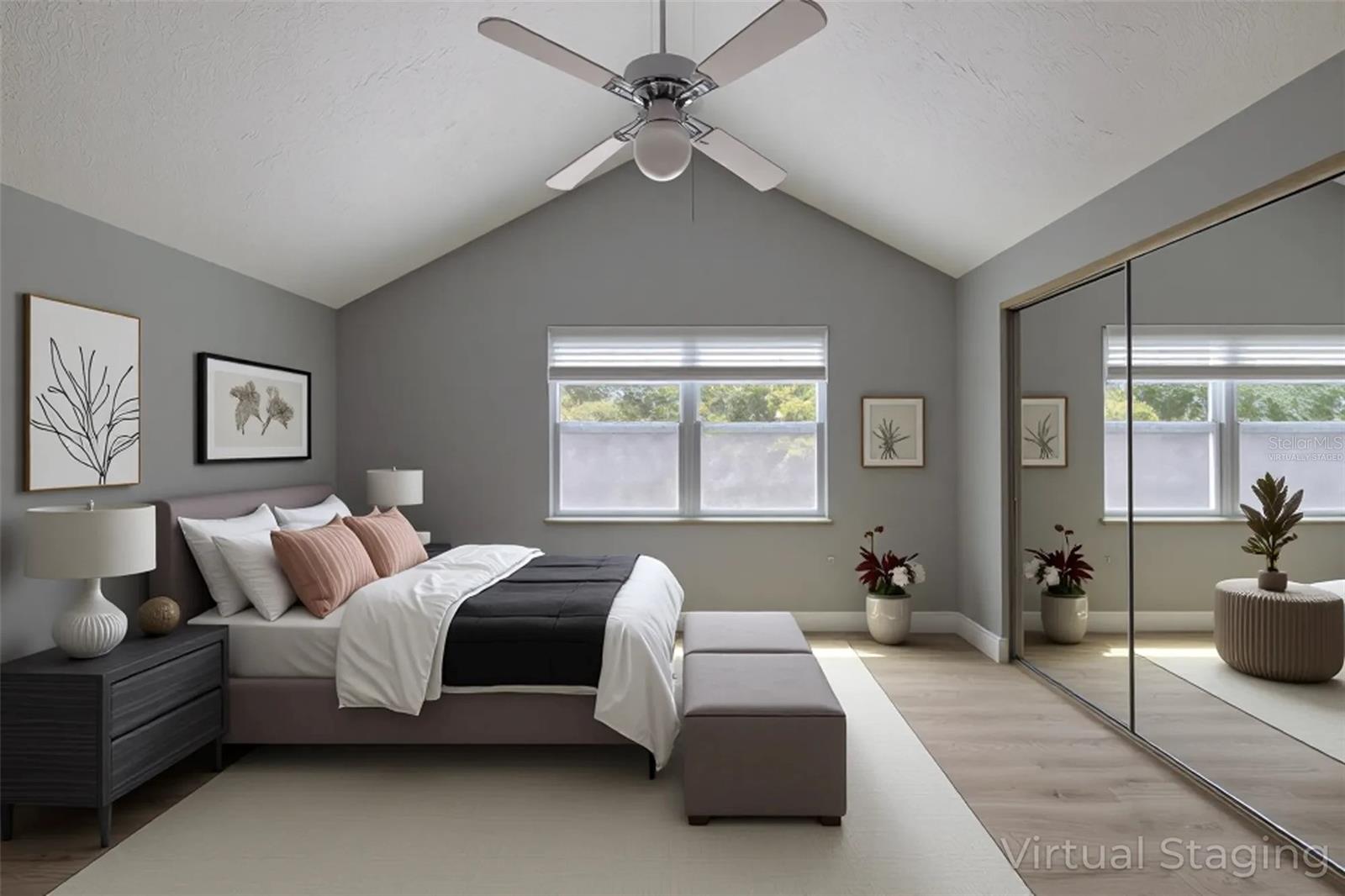Bedroom 3 - Virtually Staged