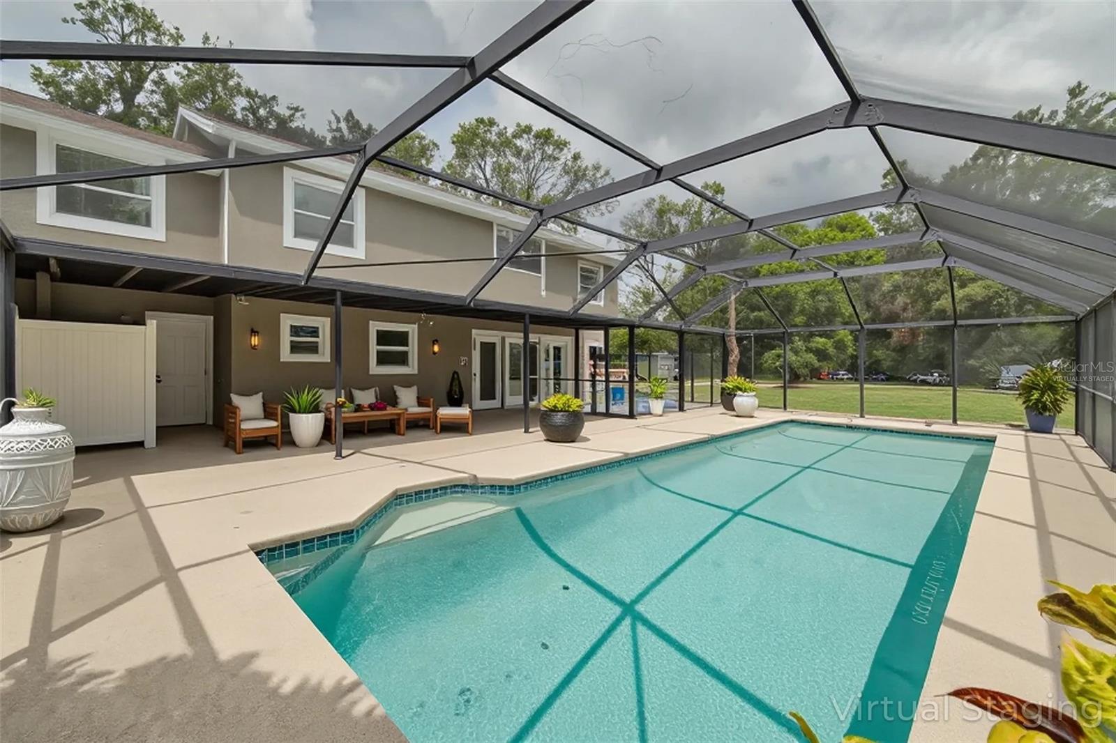 Pool Area - Virtually Staged