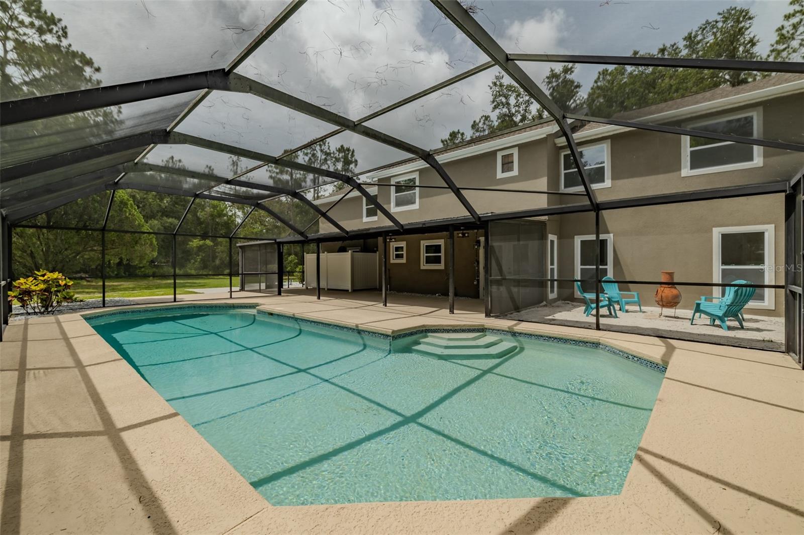 Pool Area w/ Sand Fire Pit