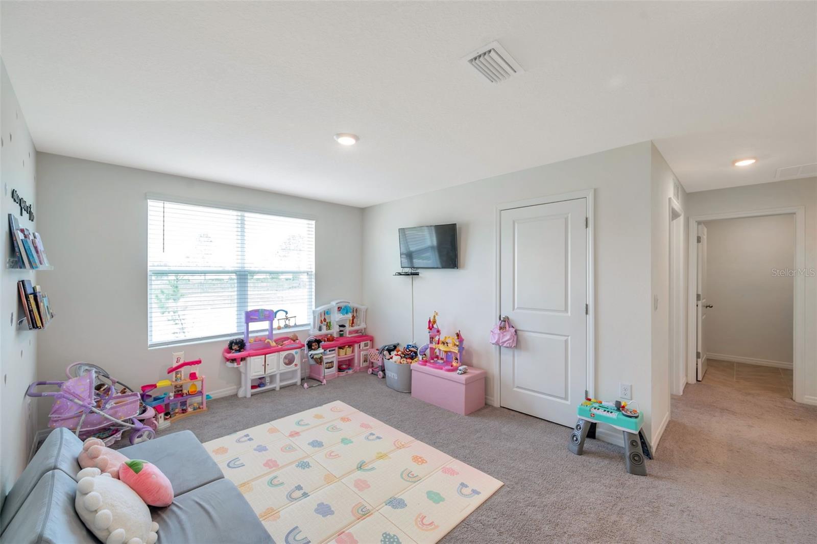 Bonus/play room with closet, 2nd floor