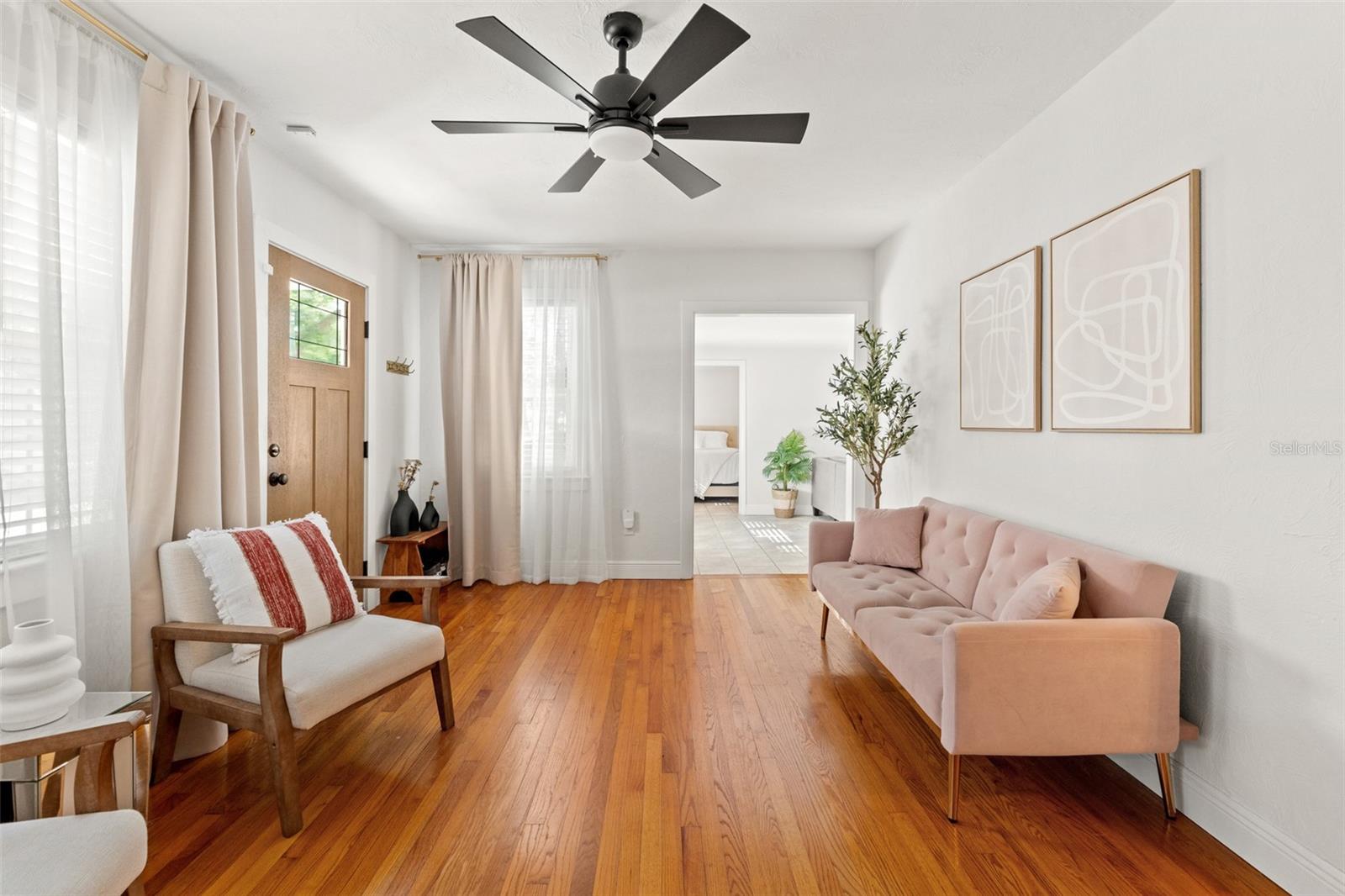 Formal Living Room to Family Room