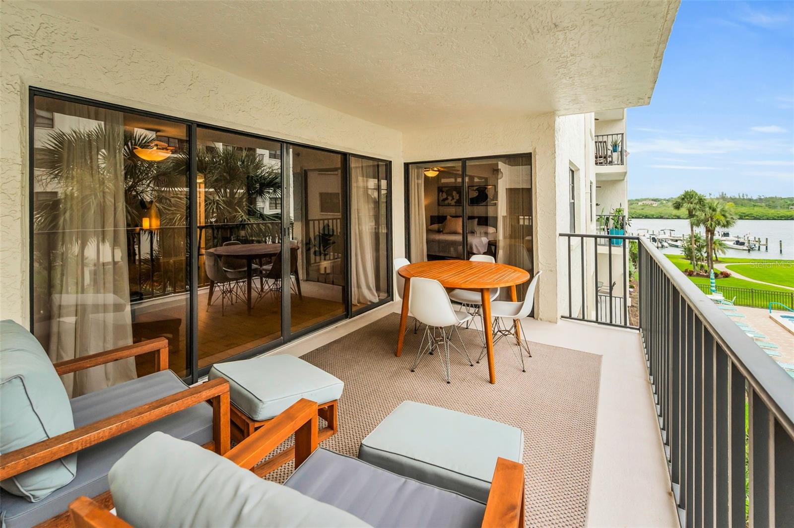 ... View From Unit #306  Balcony ... Well Run Complex - Full Reserves. No Assessments During the Last 12 Months. Heated Pool & Spa.