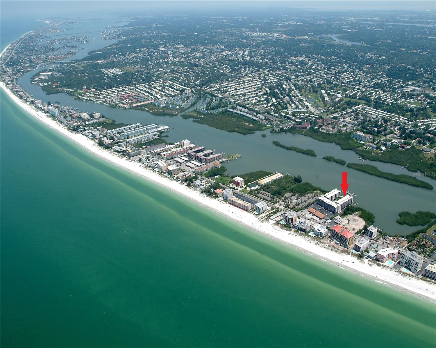 ... Great Aerial Of Golden Shores From On High..