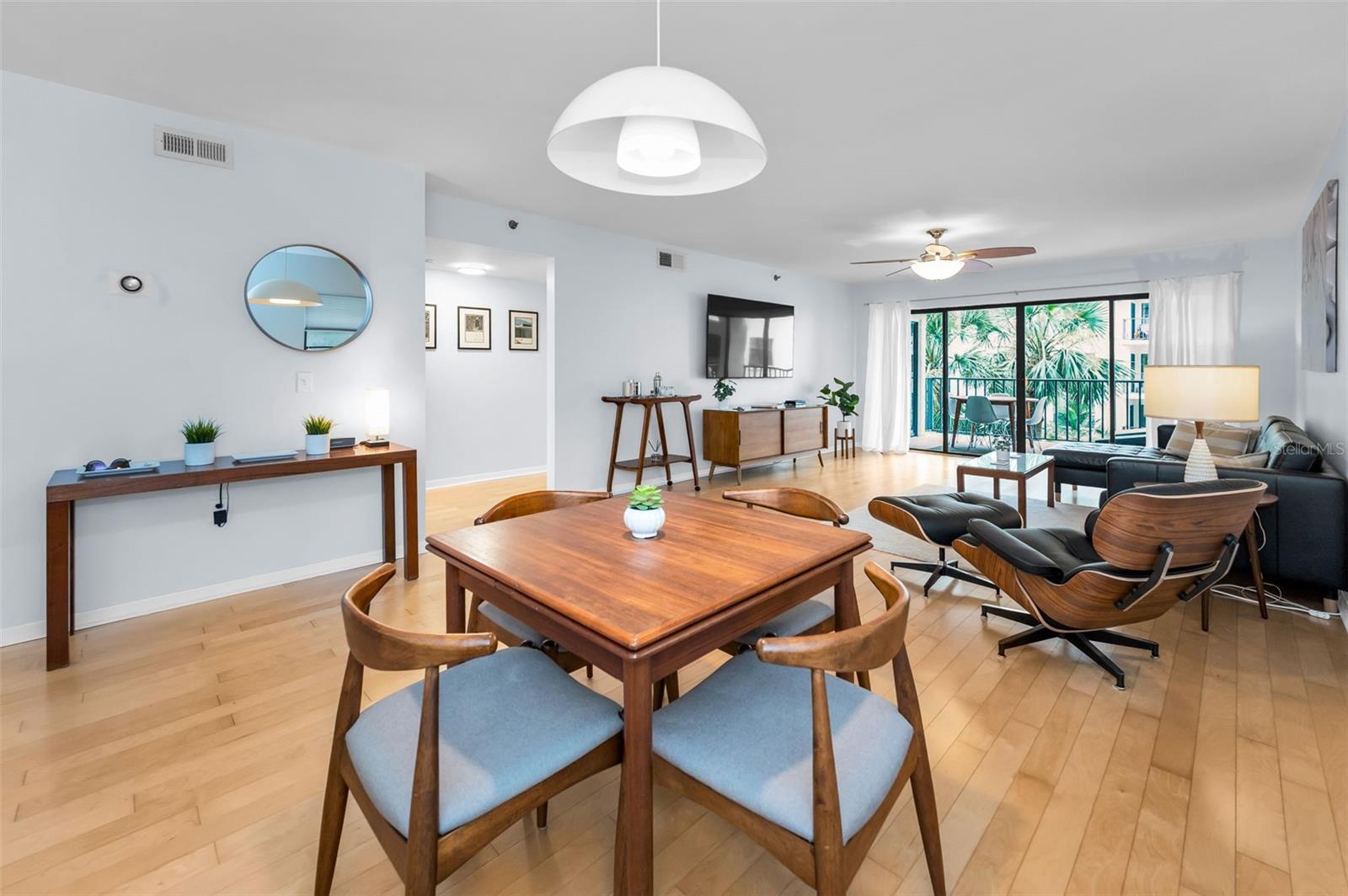 .. Wonderful Florida Greenery with Water Views Provides a Peaceful Living Atmosphere. Popcorn Was Removed From Ceilings For a Modern Look.