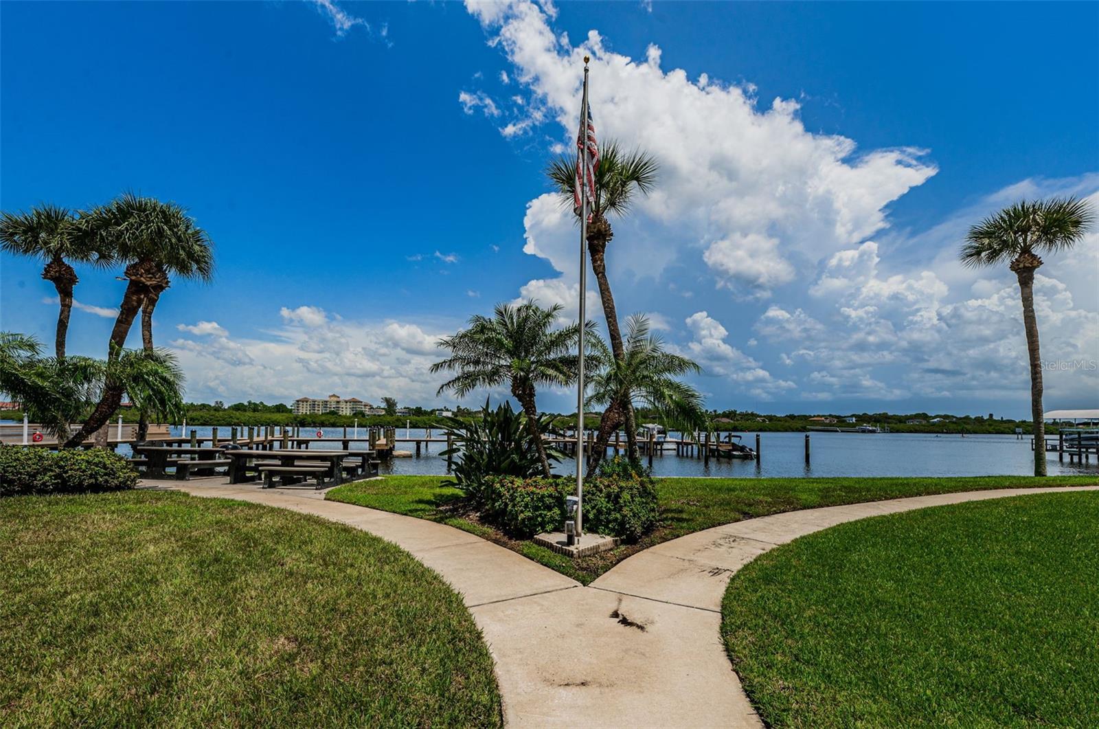 ... Over 300 Feet of Waterfront ..View From 306 Balcony.