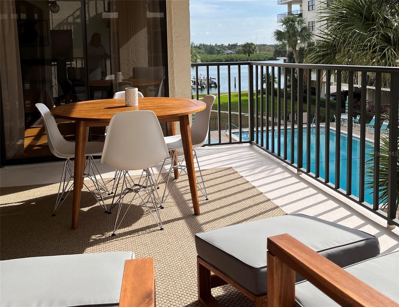 ...20' x 10' Balcony With Intracoastal Water Views.