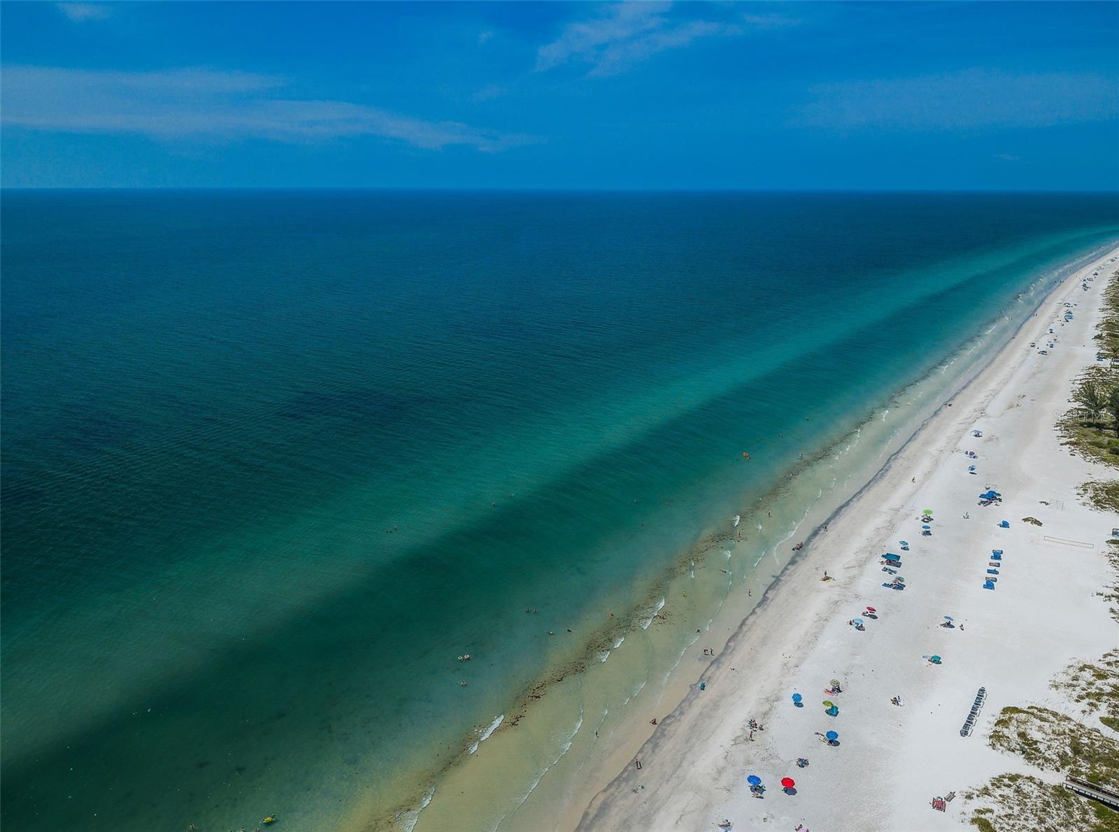 .. Indian Shores Beach Looking North.