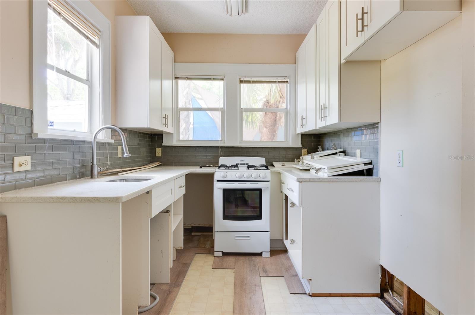 Kitchen view.