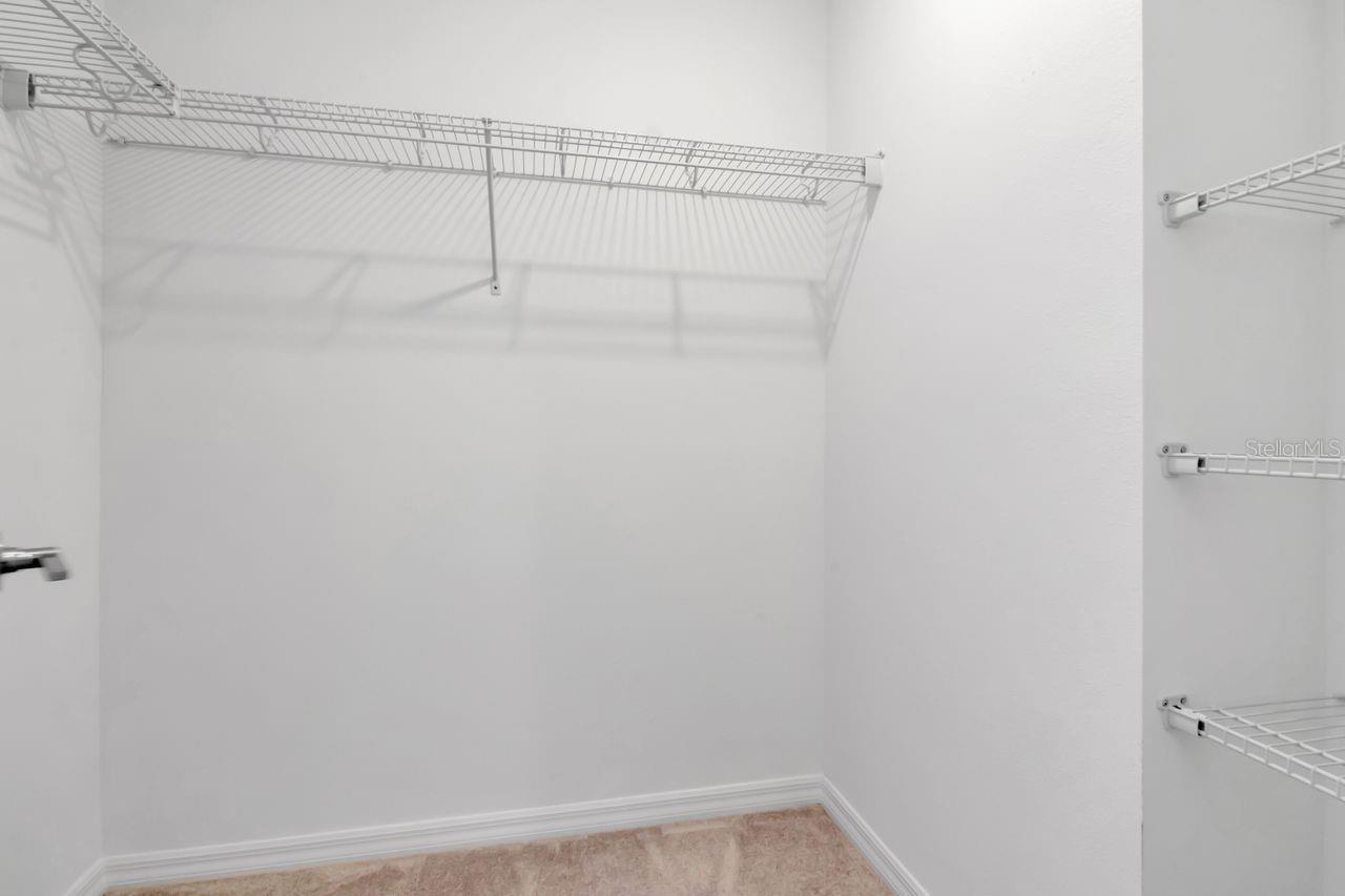 Walk-In Closet – Primary Bedroom
