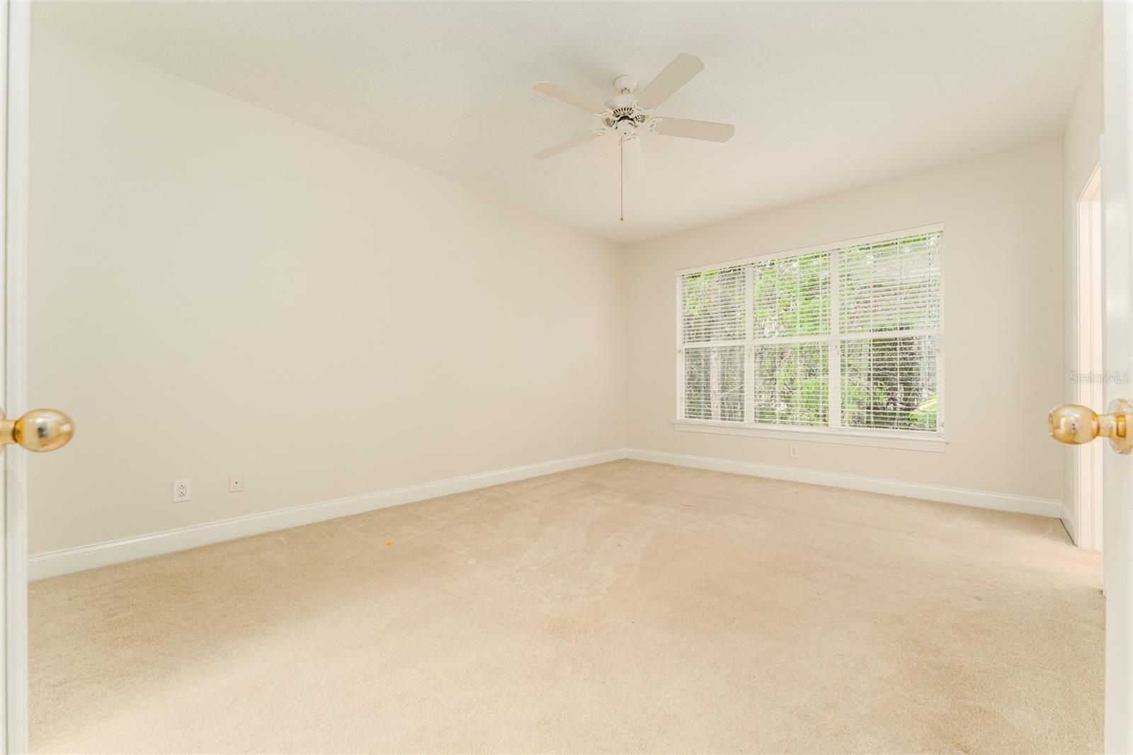 Spacious Primary Suite with Large Walk-in Closet, EnSuite Bath, Views to Conservation