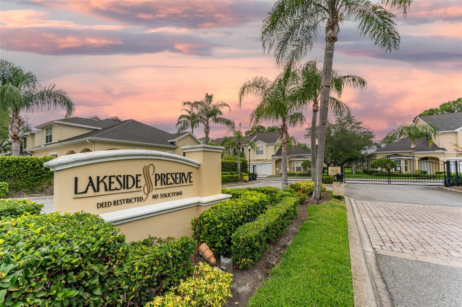 Gated Community Entrance