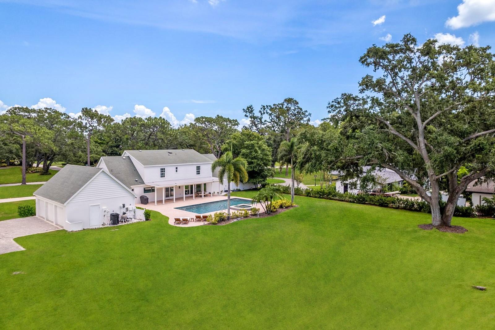 Rear View - 1.26 Acres