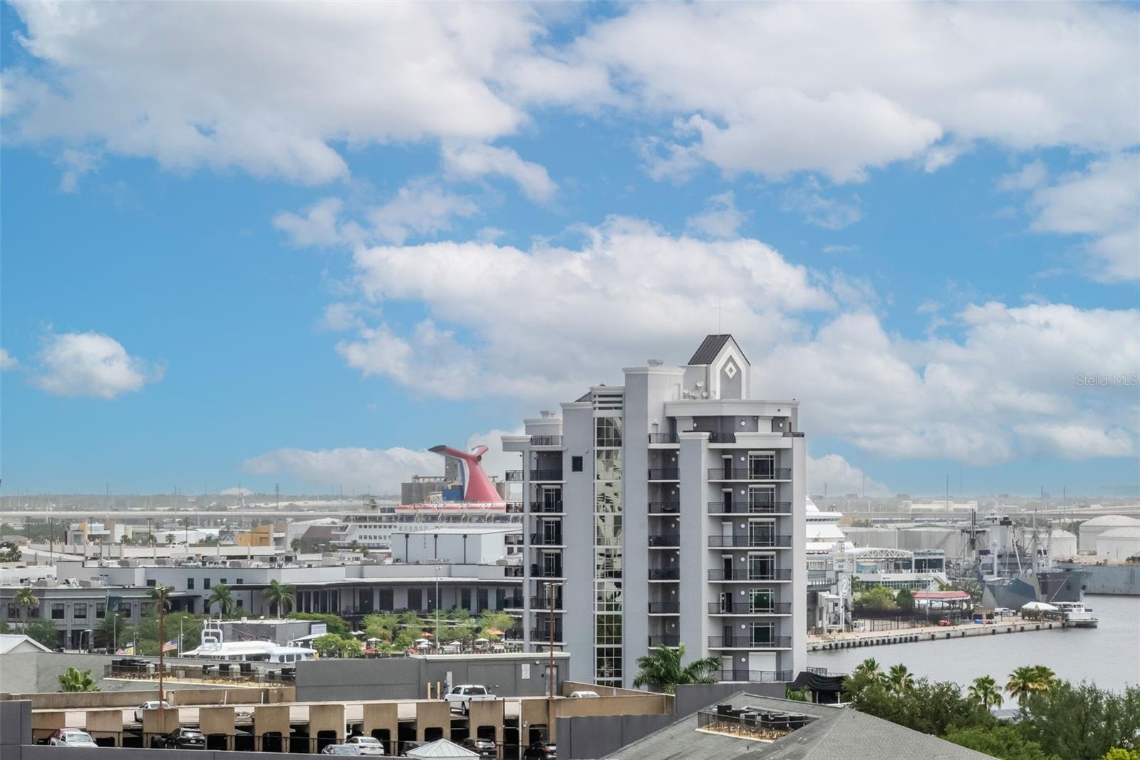 View towards Cruise Terminals