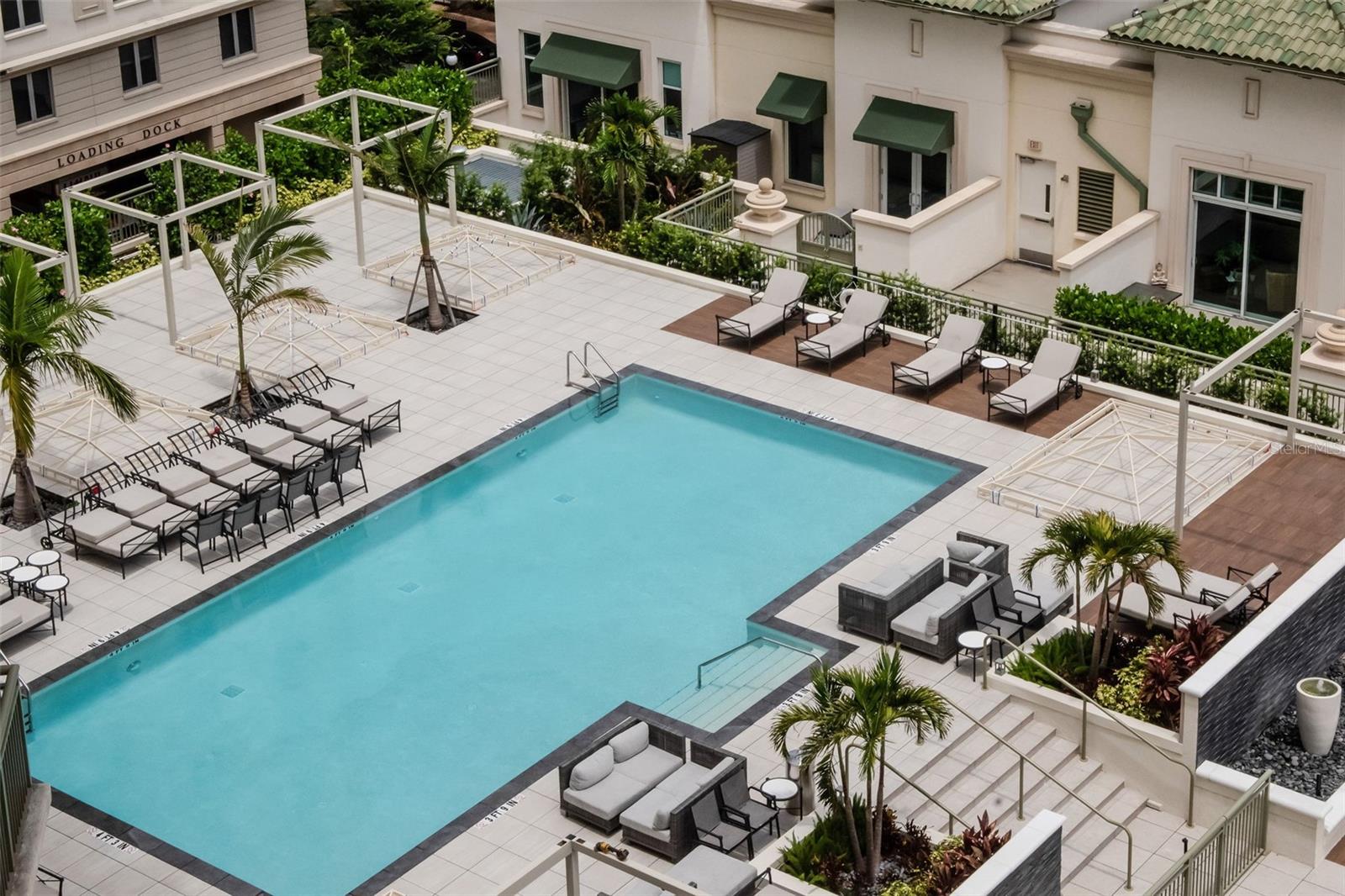 Infinity-edge Resort-style heated pool