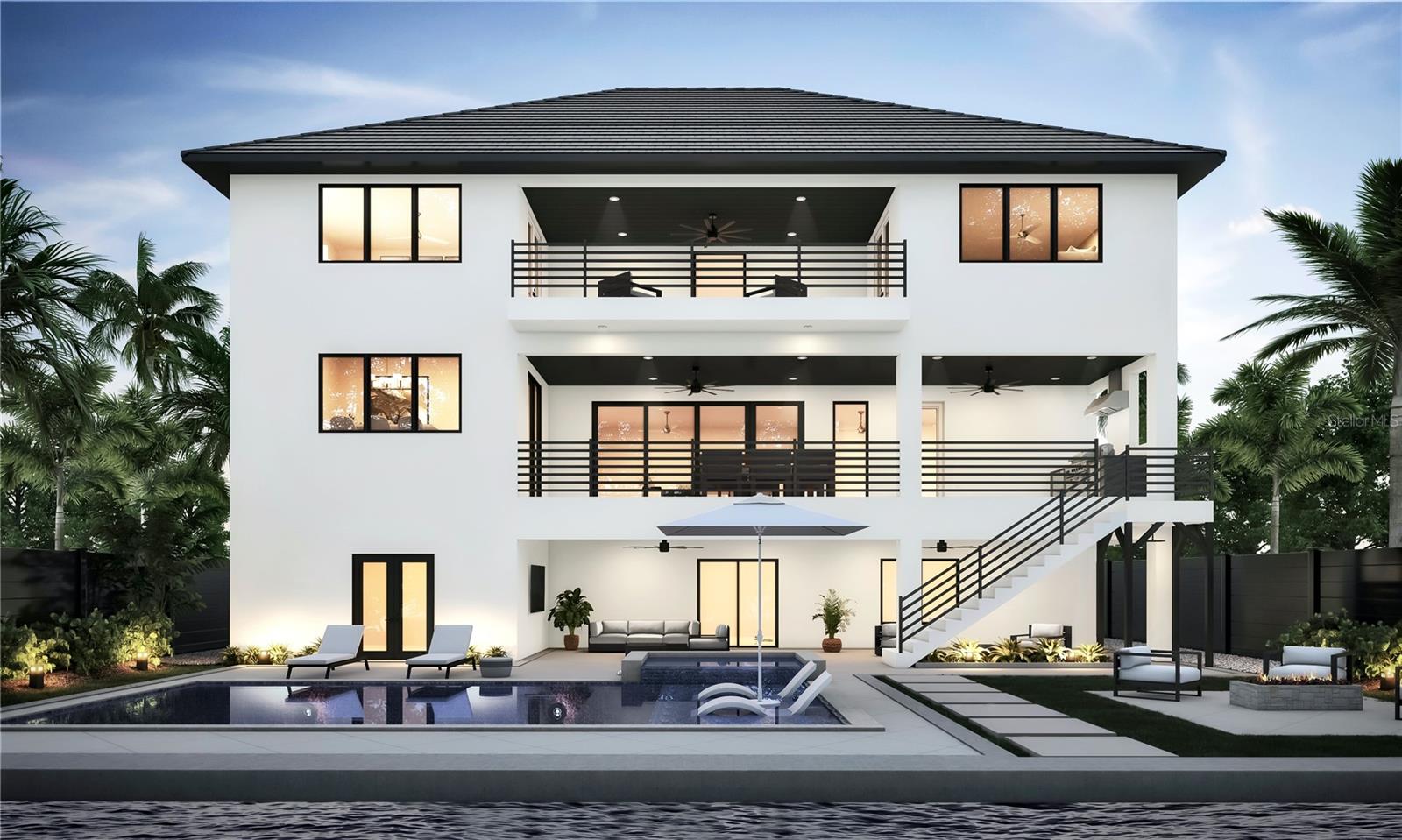 Rear elevation