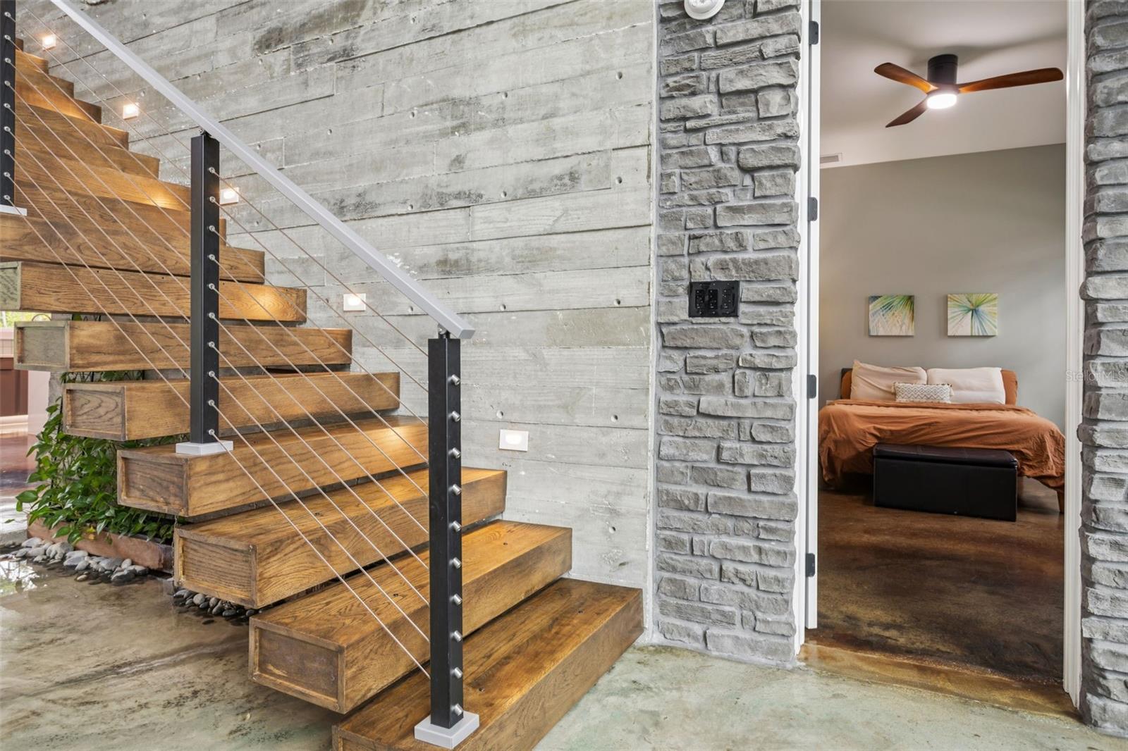 stairs to 2nd floor
